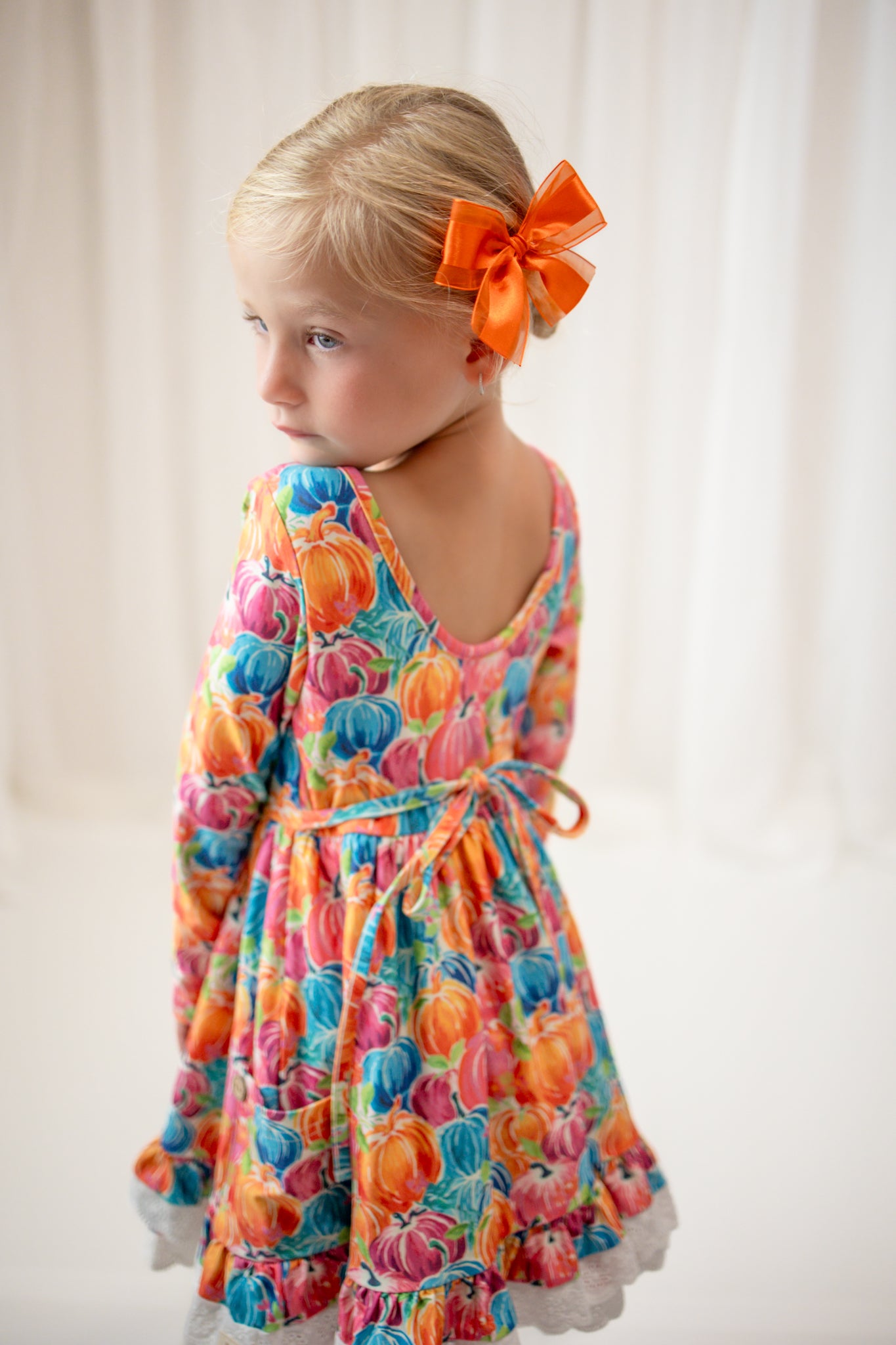 Myra Knit Dress - Painted Pumpkin