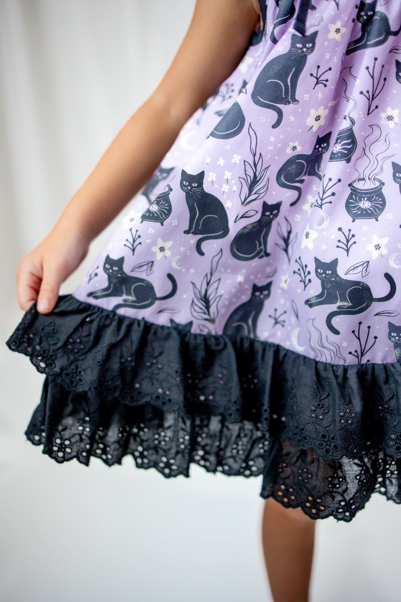 Sadie Dress - Mystic Meow