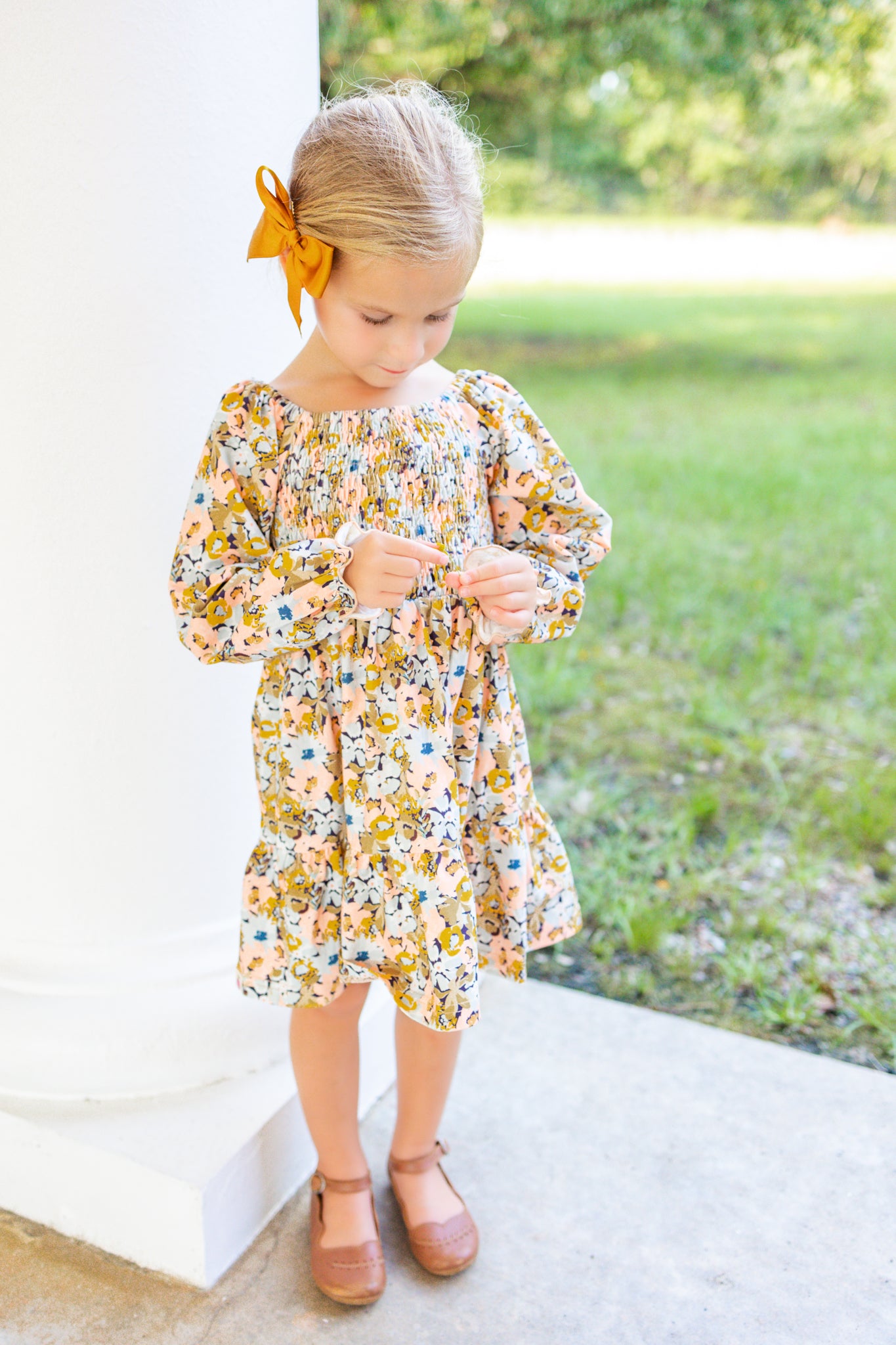 Sadie Dress - Golden Sky