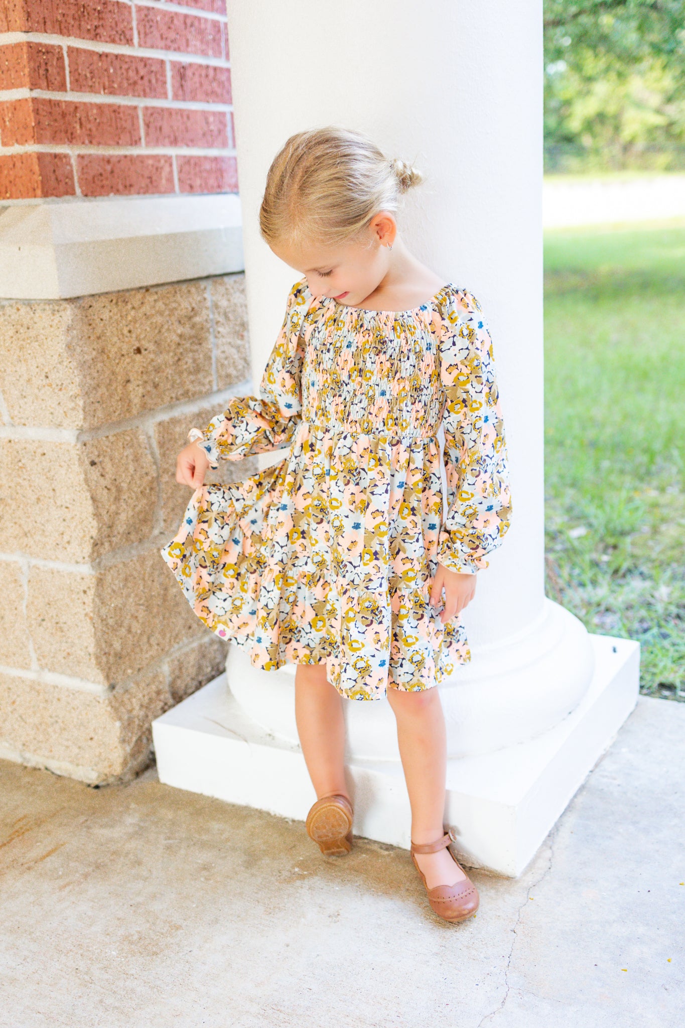 Sadie Dress - Golden Sky