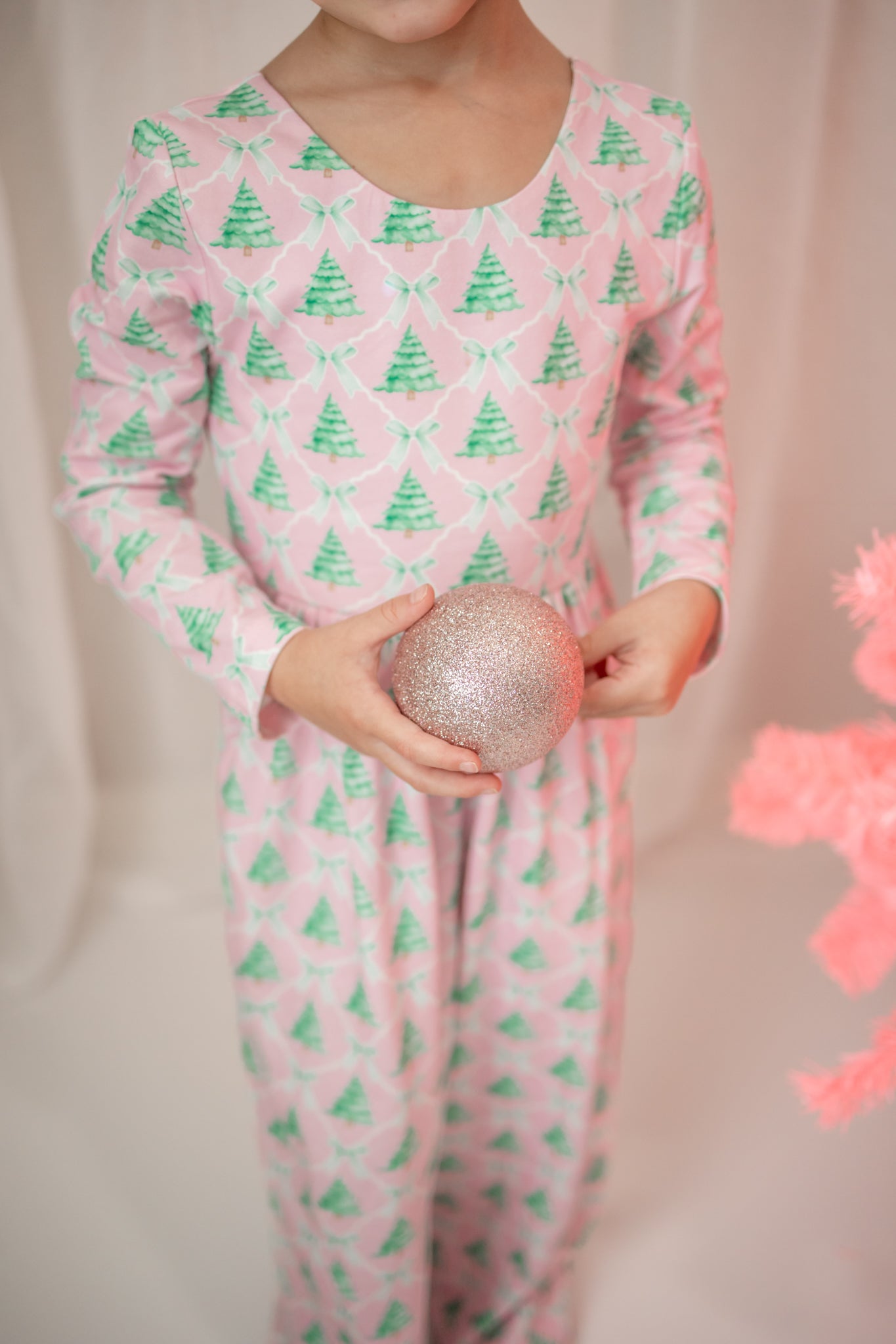 Ivy Romper - Frosted Pink Pines