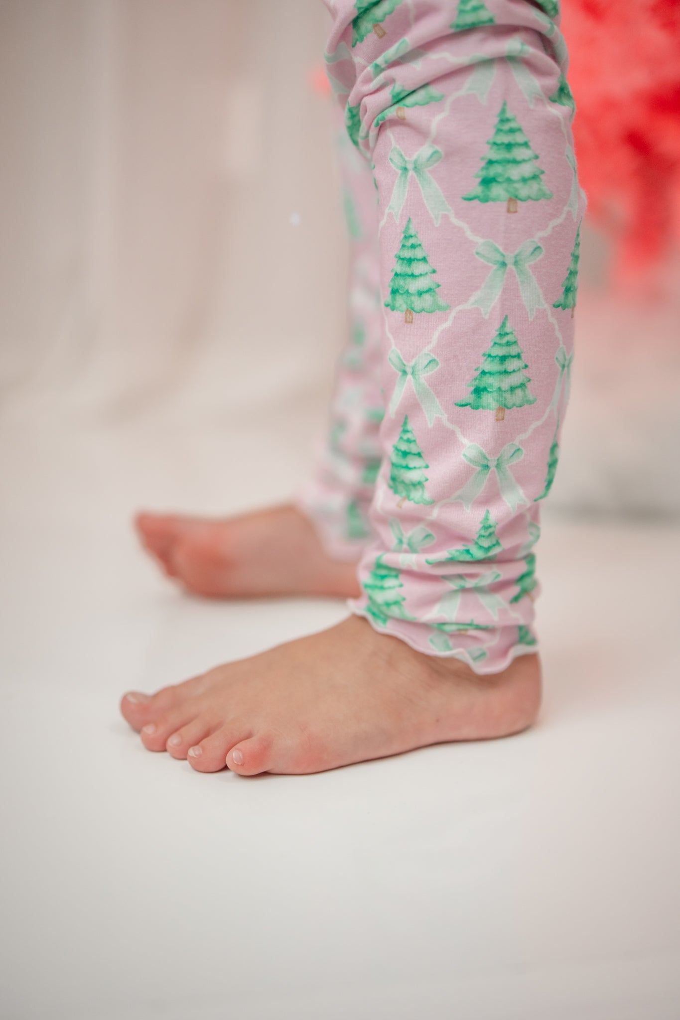 Loungewear Set - Frosted Pink Pines