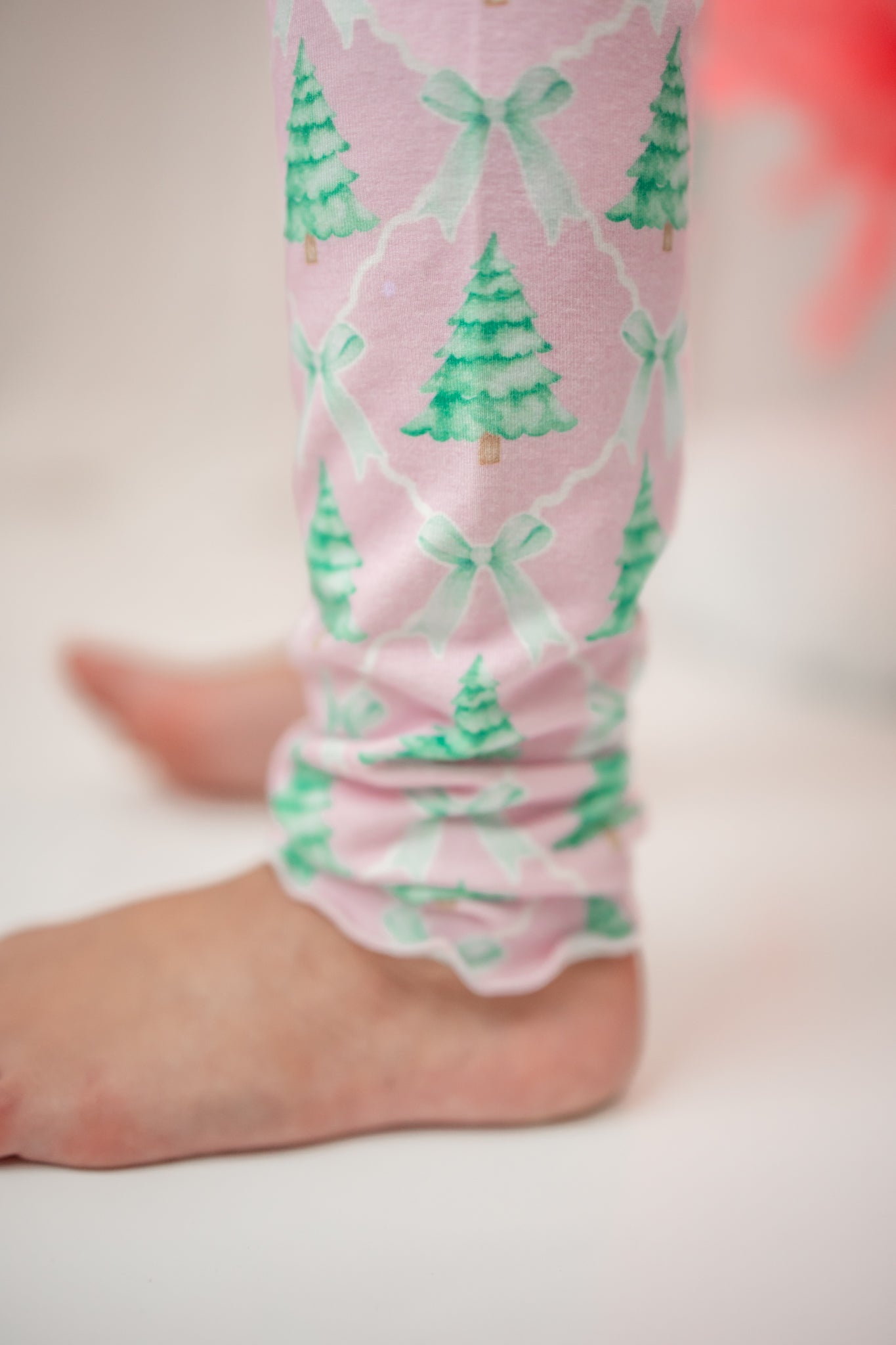 Loungewear Set - Frosted Pink Pines