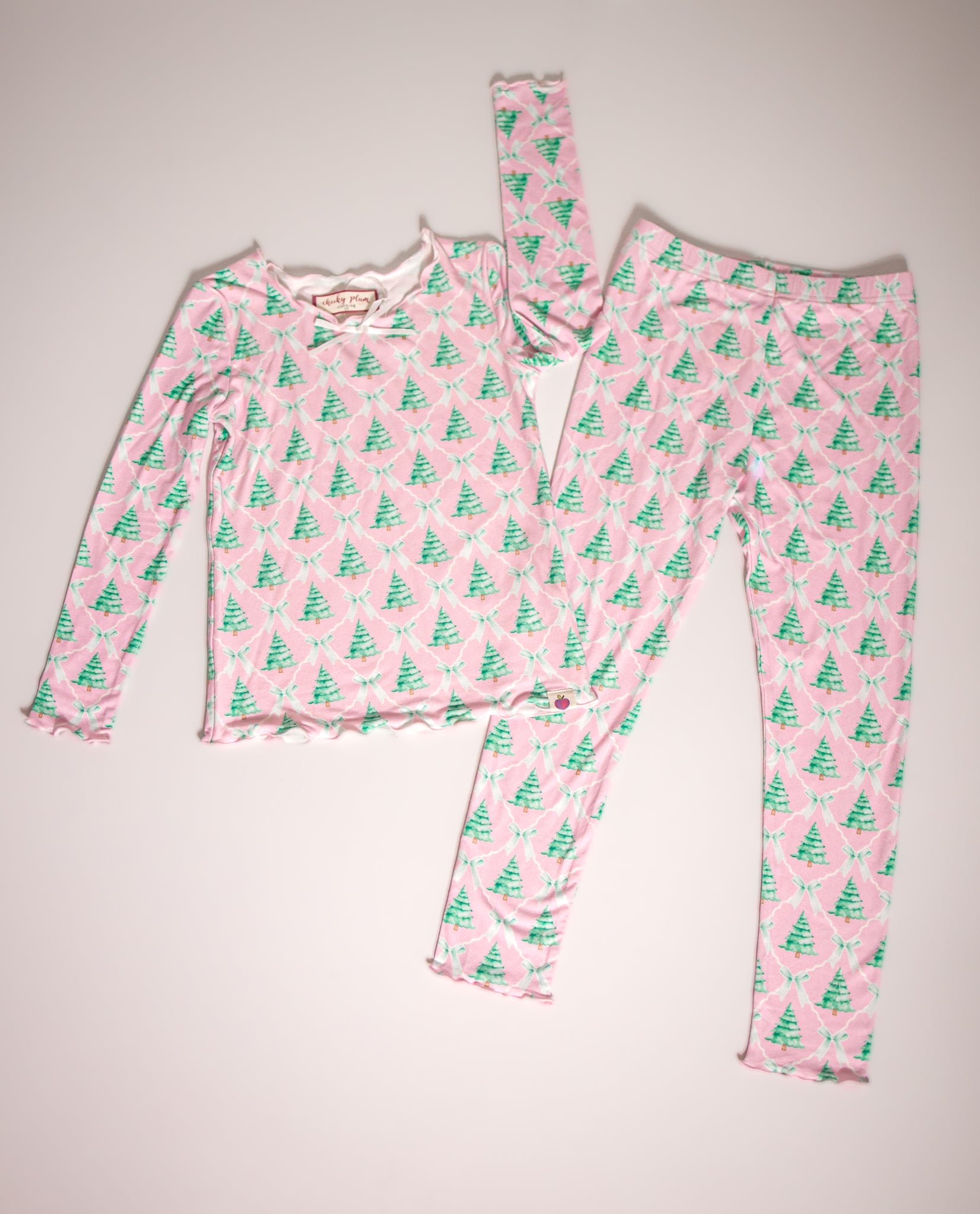 Loungewear Set - Frosted Pink Pines