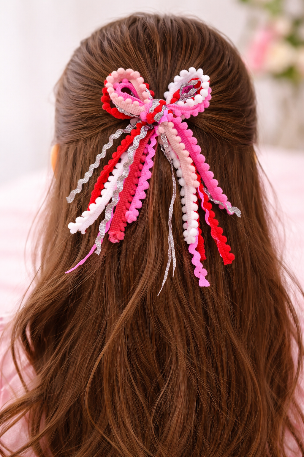 Textured Hair Bow - Crazy Cute