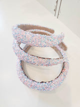 Beaded Headband - Cotton Candy