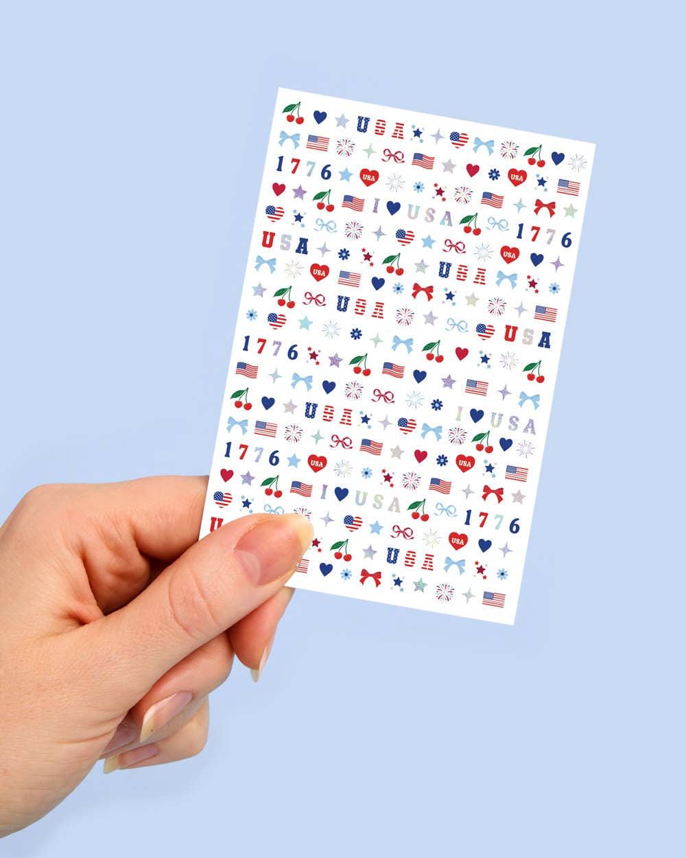 America 250 Nail Stickers