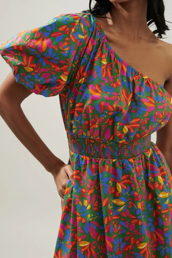 Women's Sugarlips One Shoulder Midi Dress | Zhade Tropics