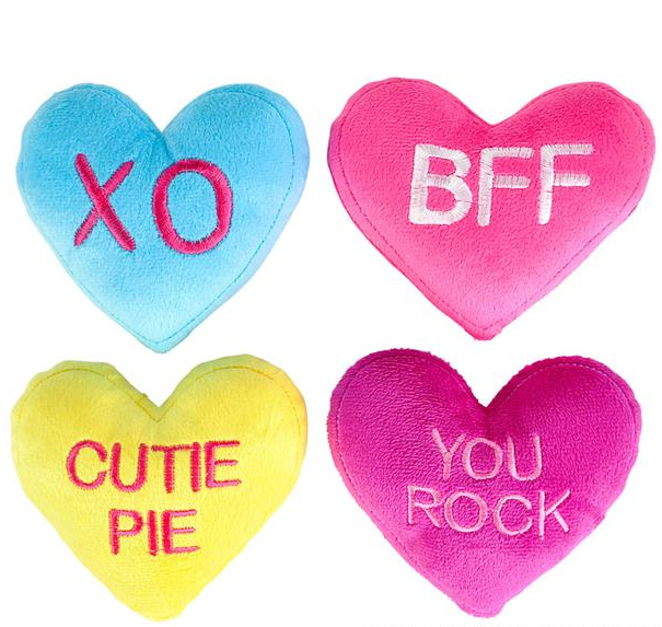 Conversation Heart Plush