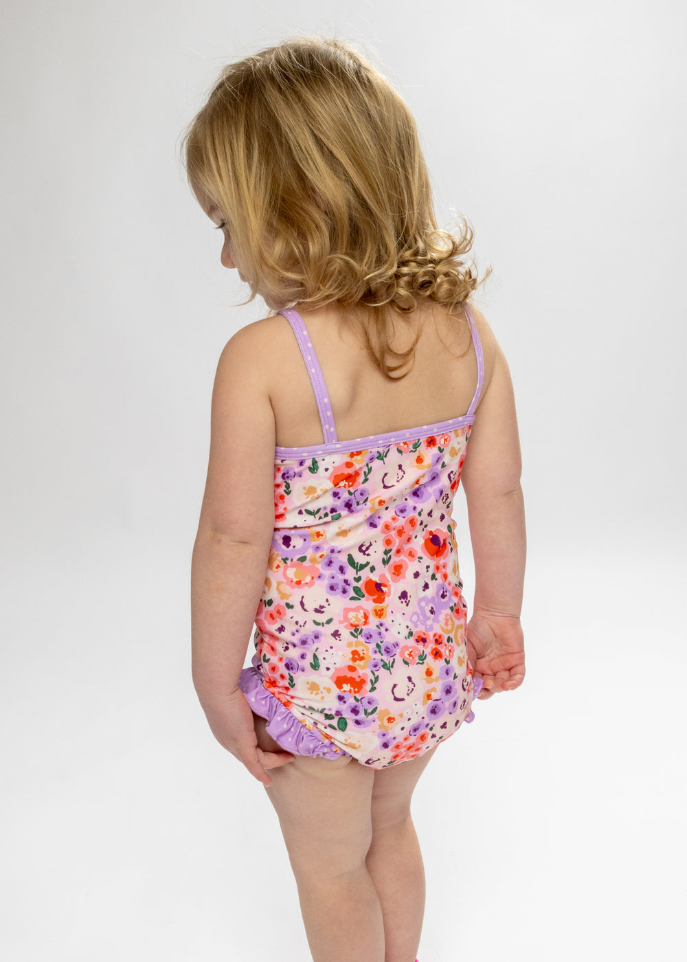 Rylie Swimsuit Garden Gala Cheeky Plum
