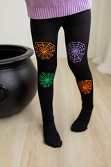 Halloween Tights - Spider Web Sweets