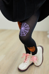 Halloween Tights - Spider Web Sweets