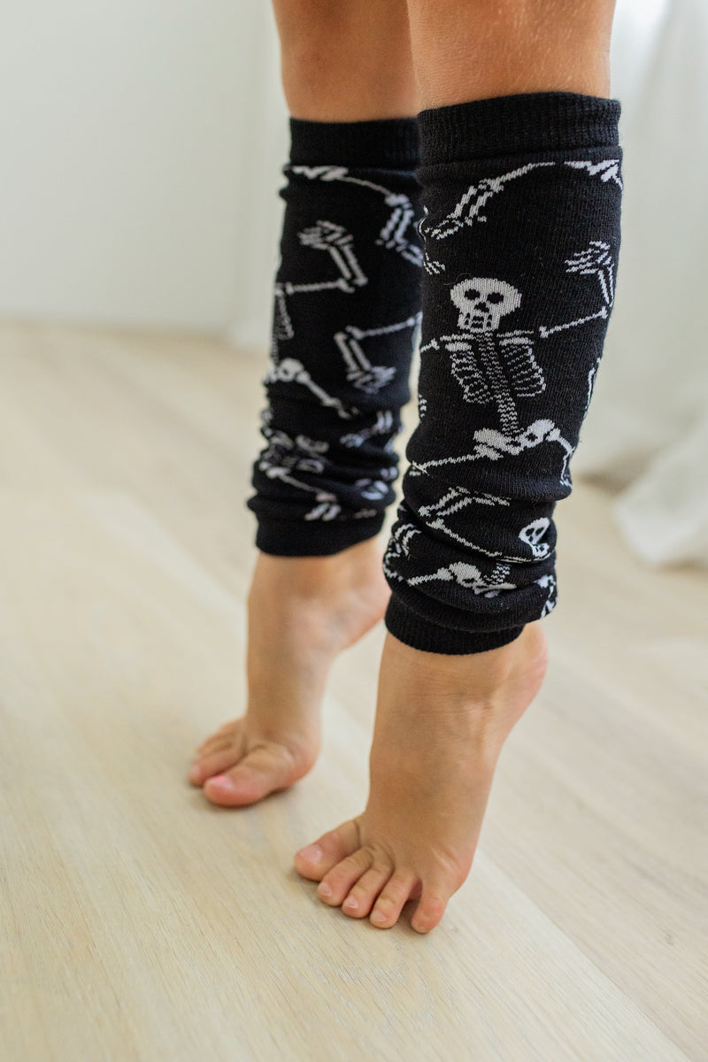 Halloween Leg Warmers - Bone-Chilling