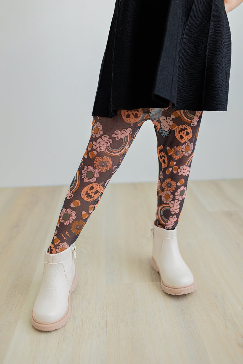 Halloween Tights - Pumpkin Party