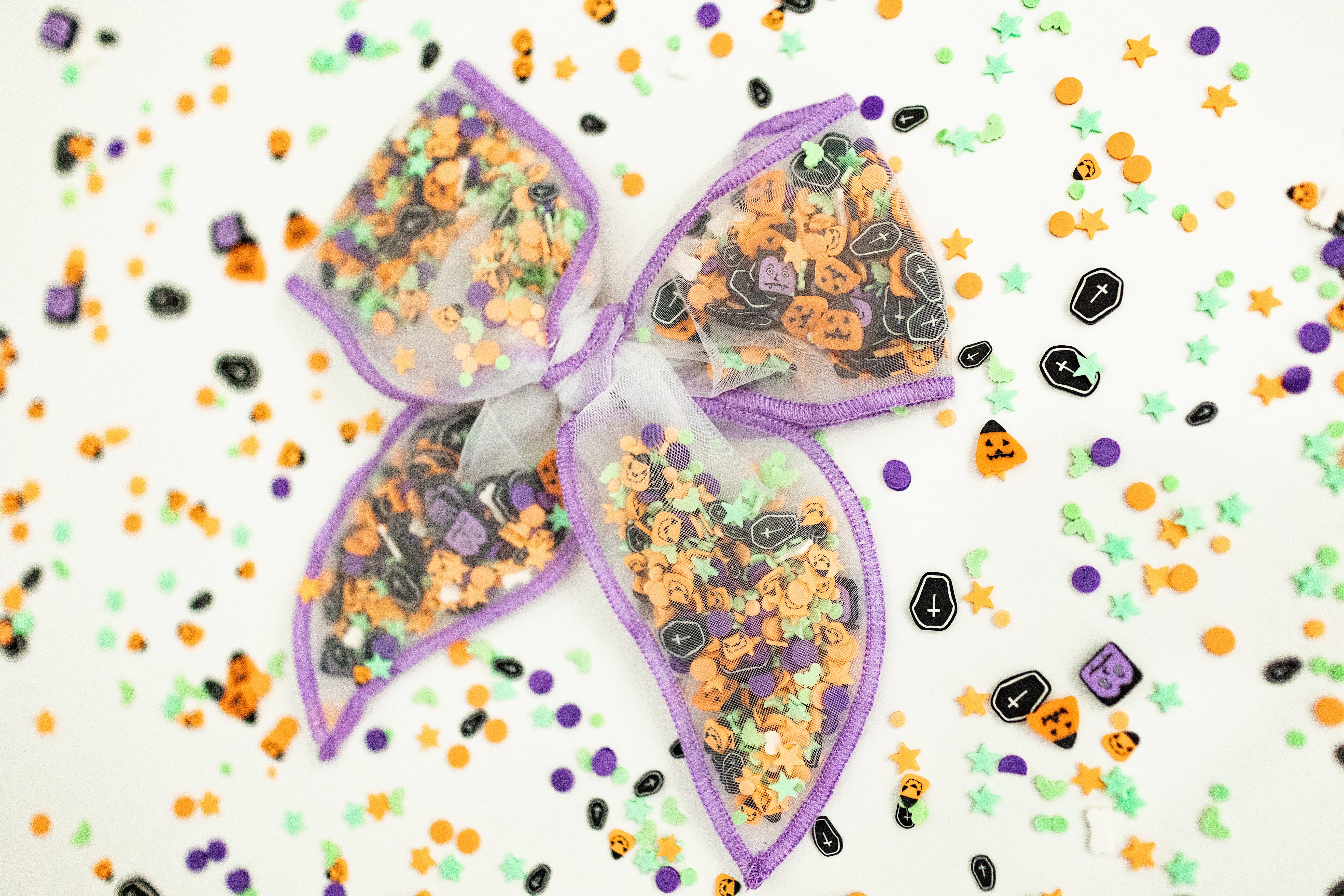 Mesh Shaker Bow - Pumpkin Patch Party (PRE-ORDER)