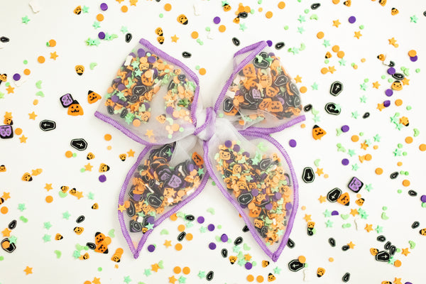 Mesh Shaker Bow - Pumpkin Patch Party (Pre-Order)