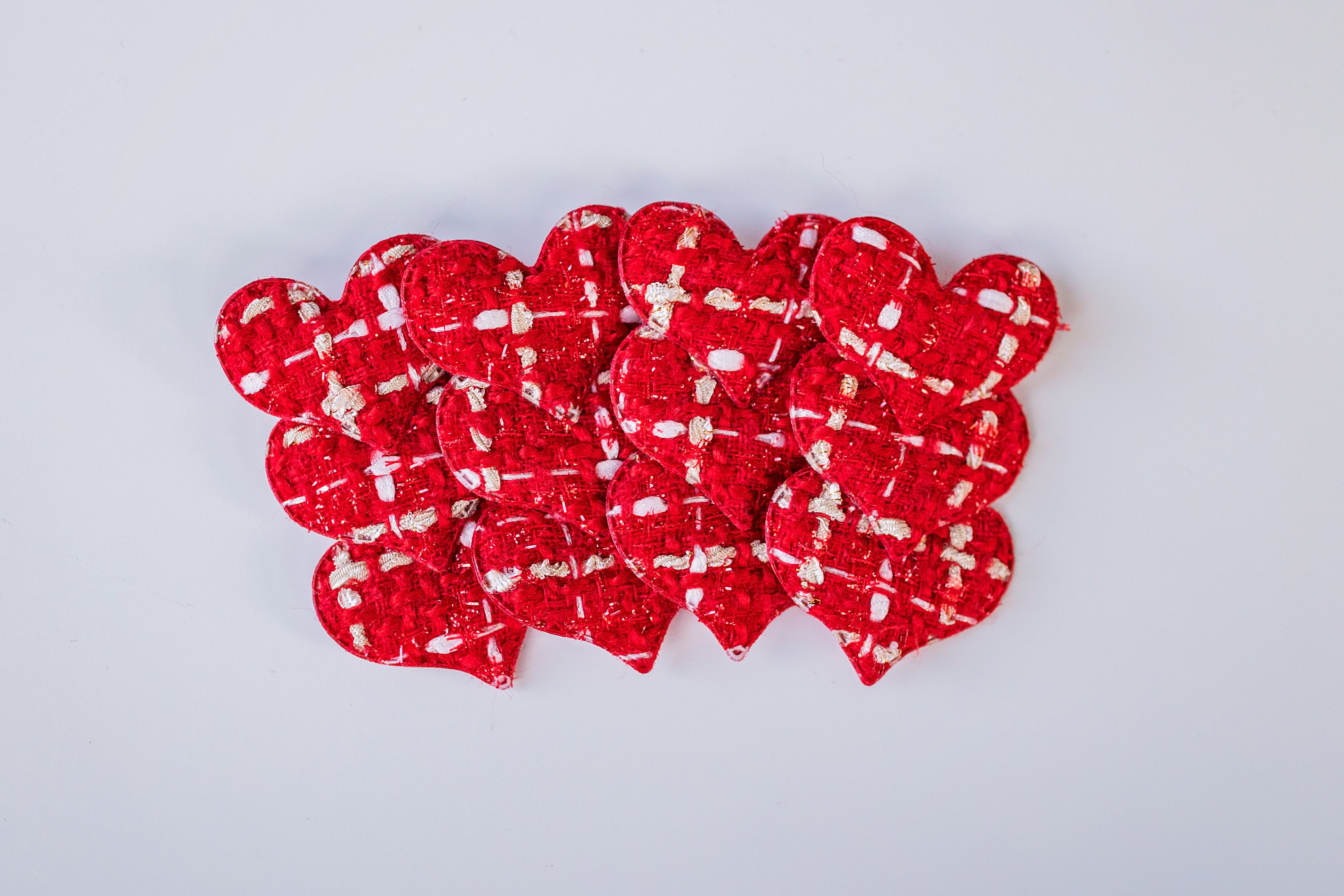 Hearts-a-Flutter Hair Clip Set