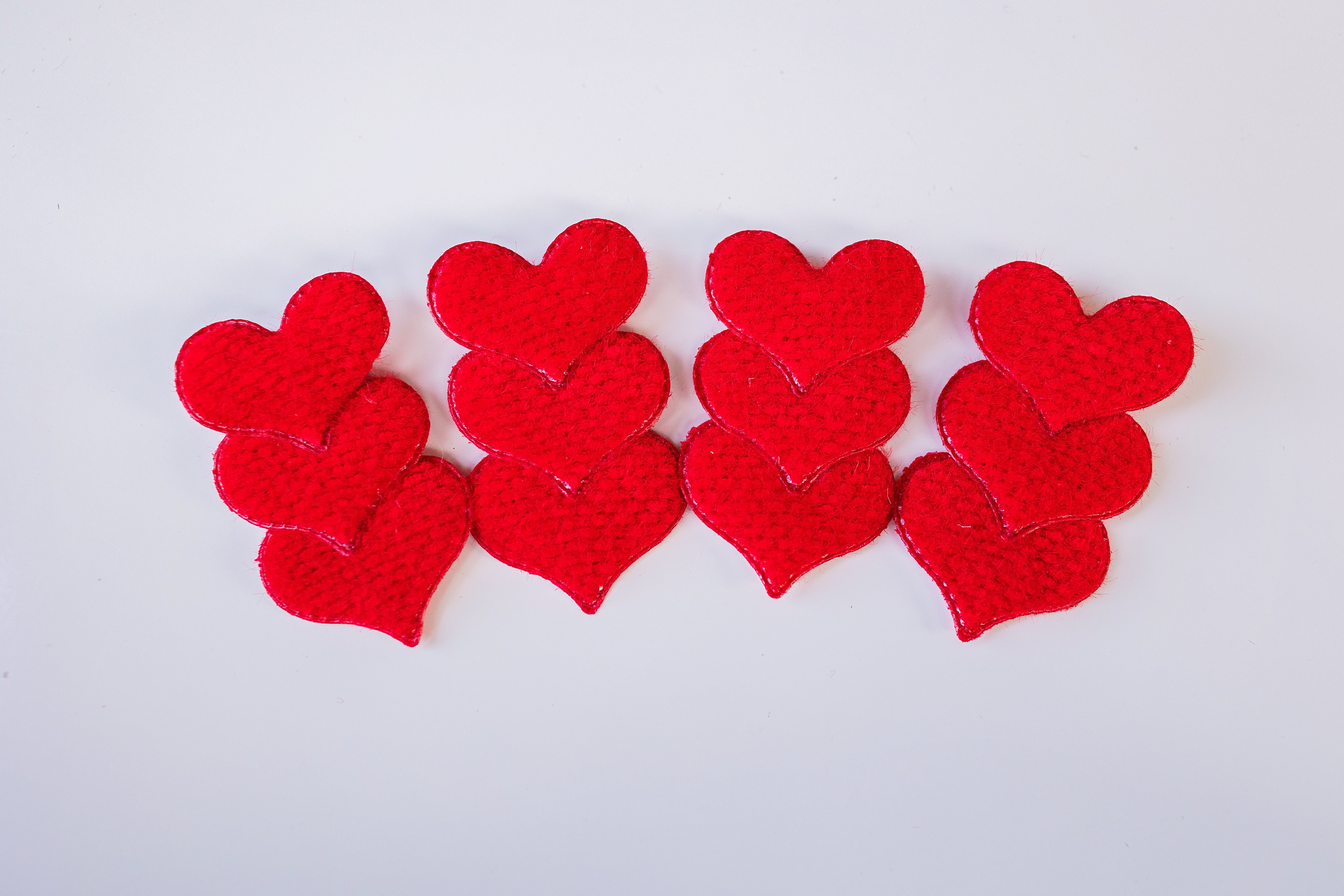 Hearts-a-Flutter Hair Clip Set