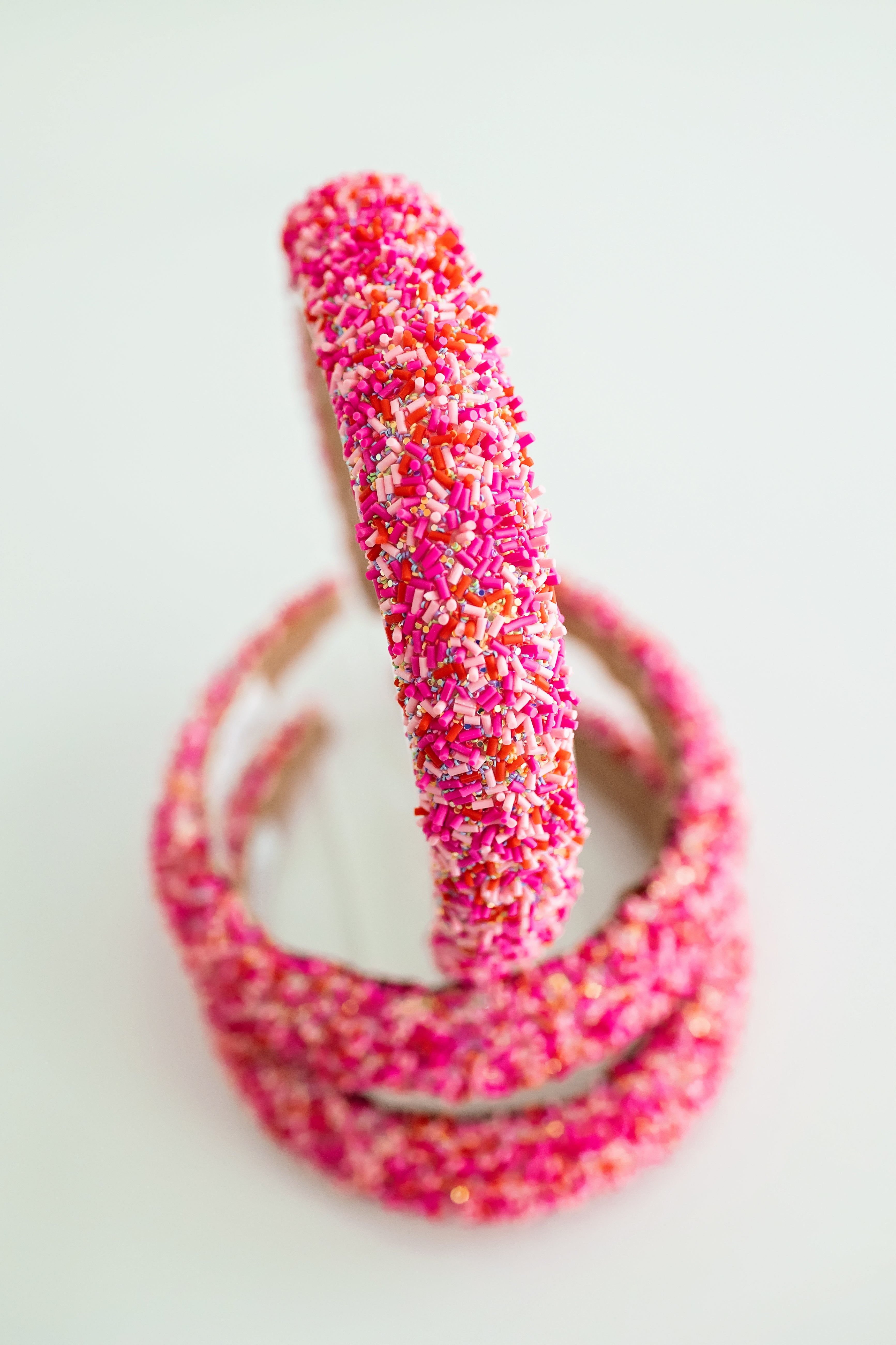 Beaded Headband - Sweetheart Sprinkle