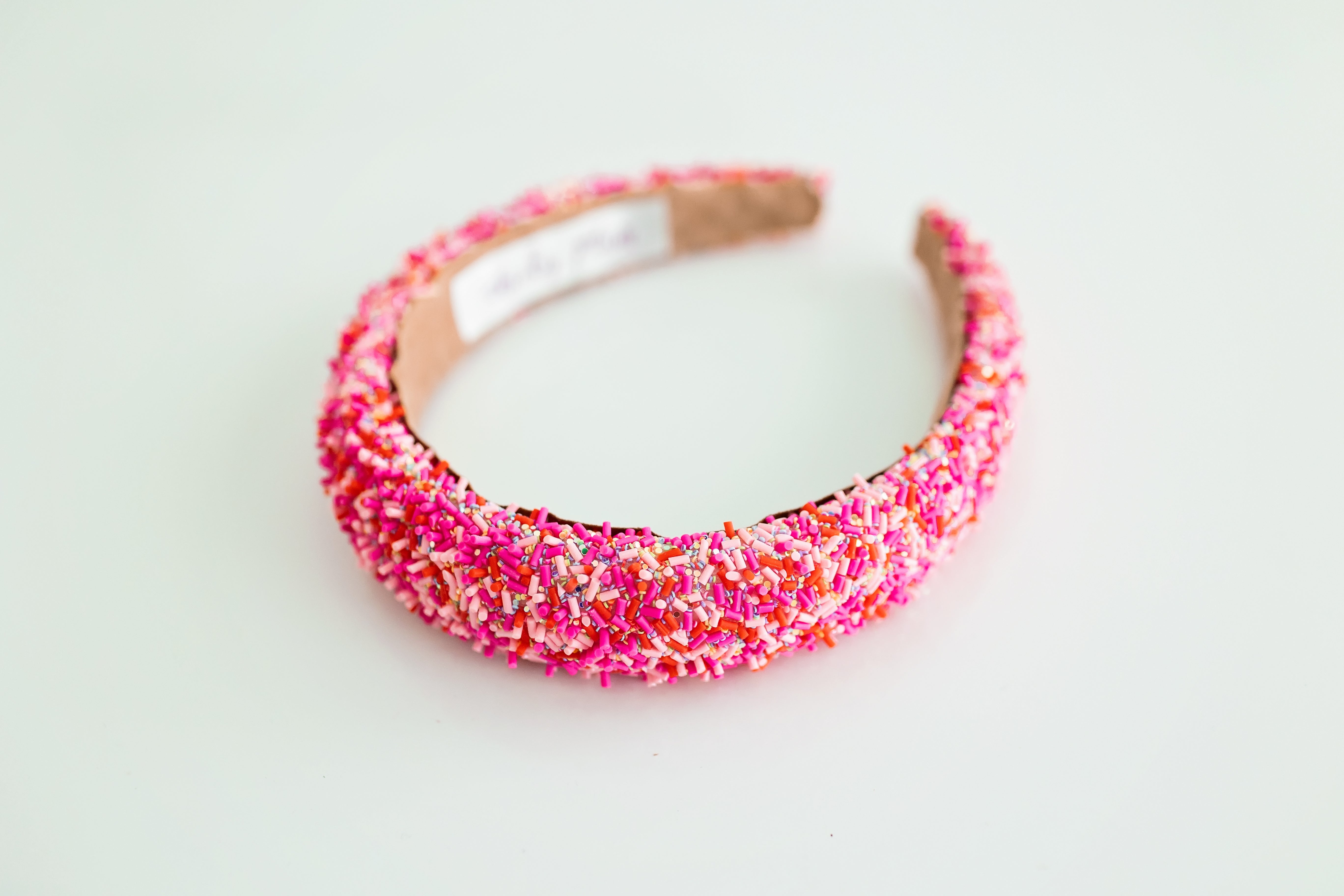 Beaded Headband - Sweetheart Sprinkle