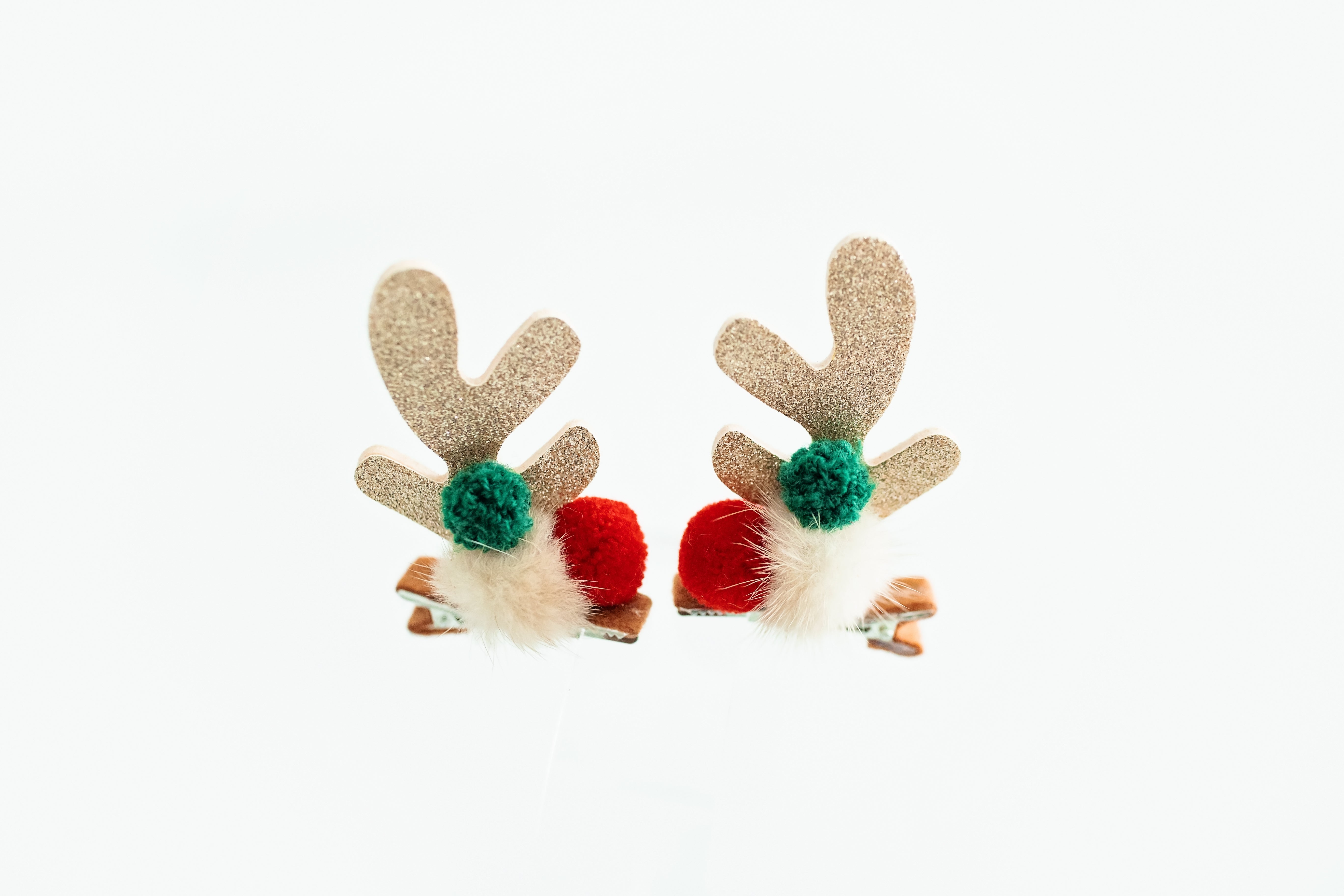 Hair Clip - Festive Fawn