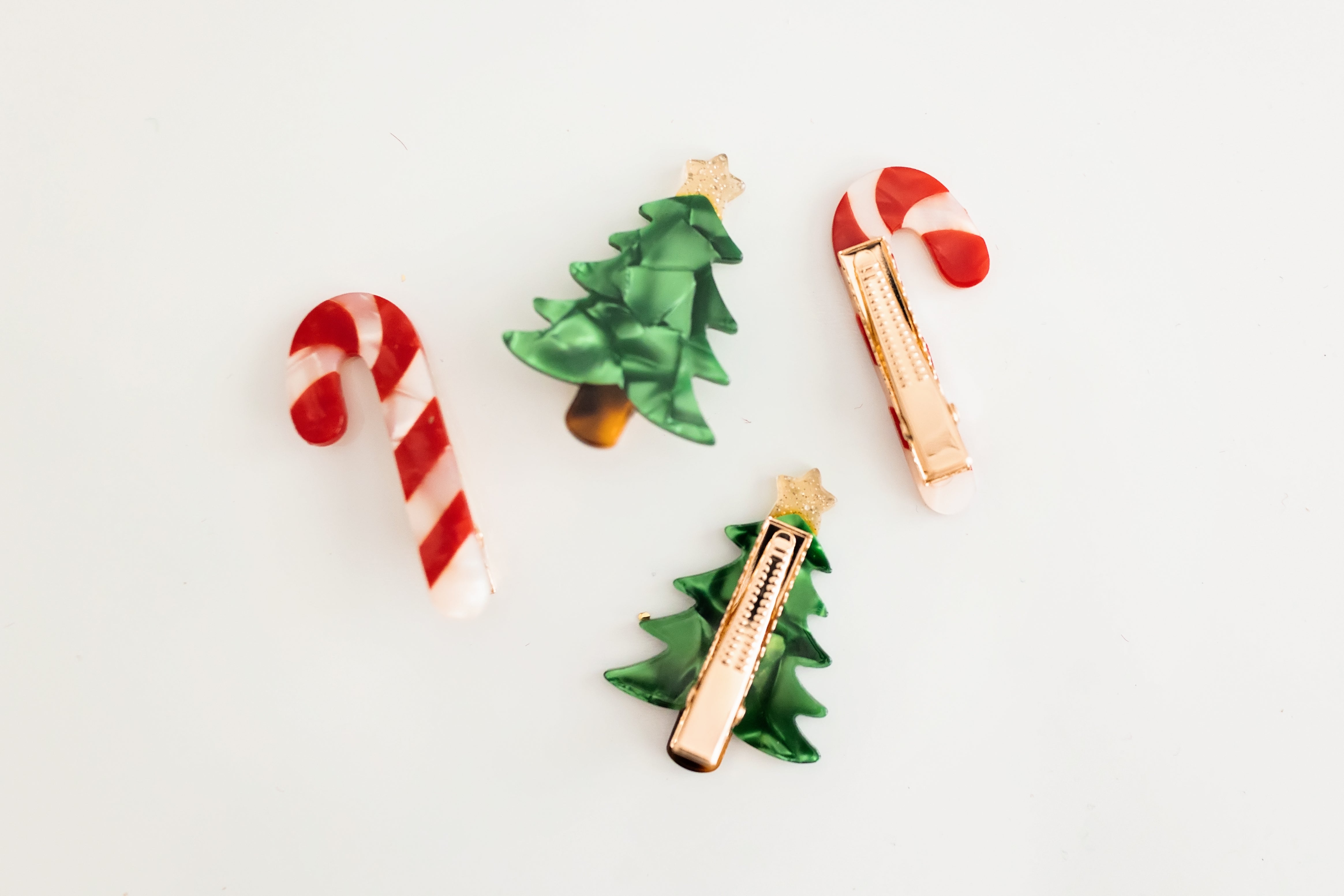 Hair Clip Set - Yuletide Glam