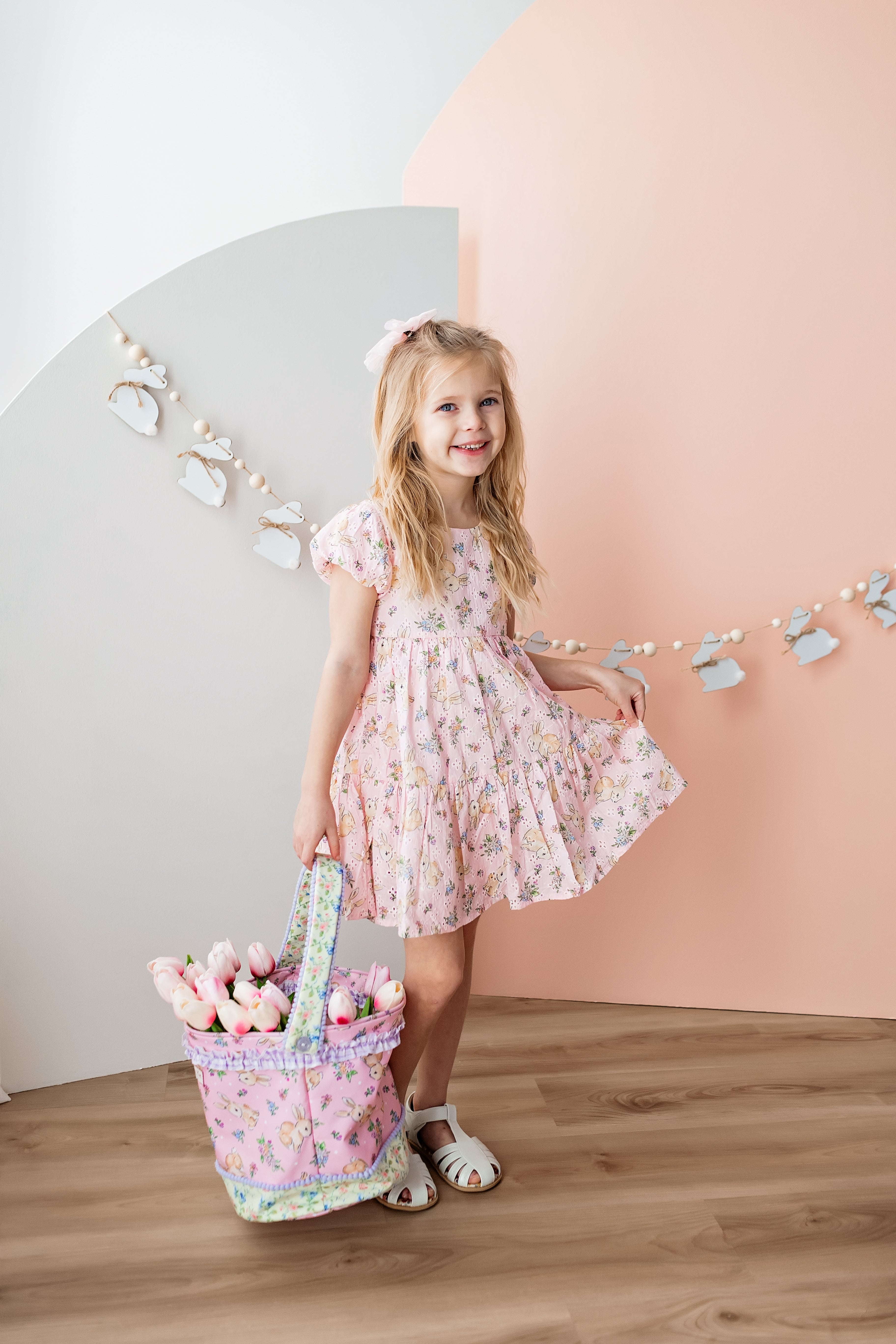 Eyelet Dress - Bunny Bliss (Pre-Order)