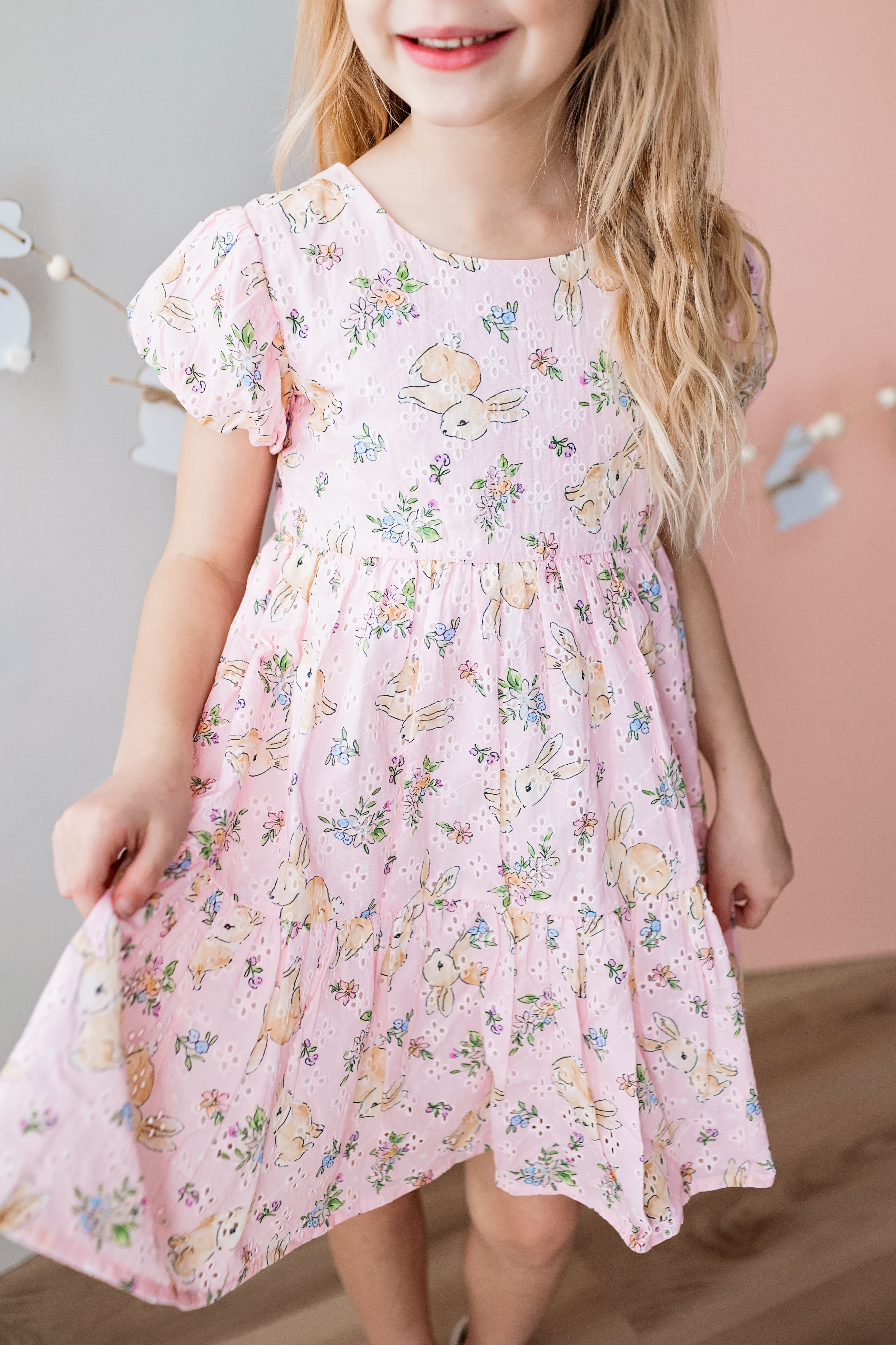 Eyelet Dress - Bunny Bliss (Pre-Order)