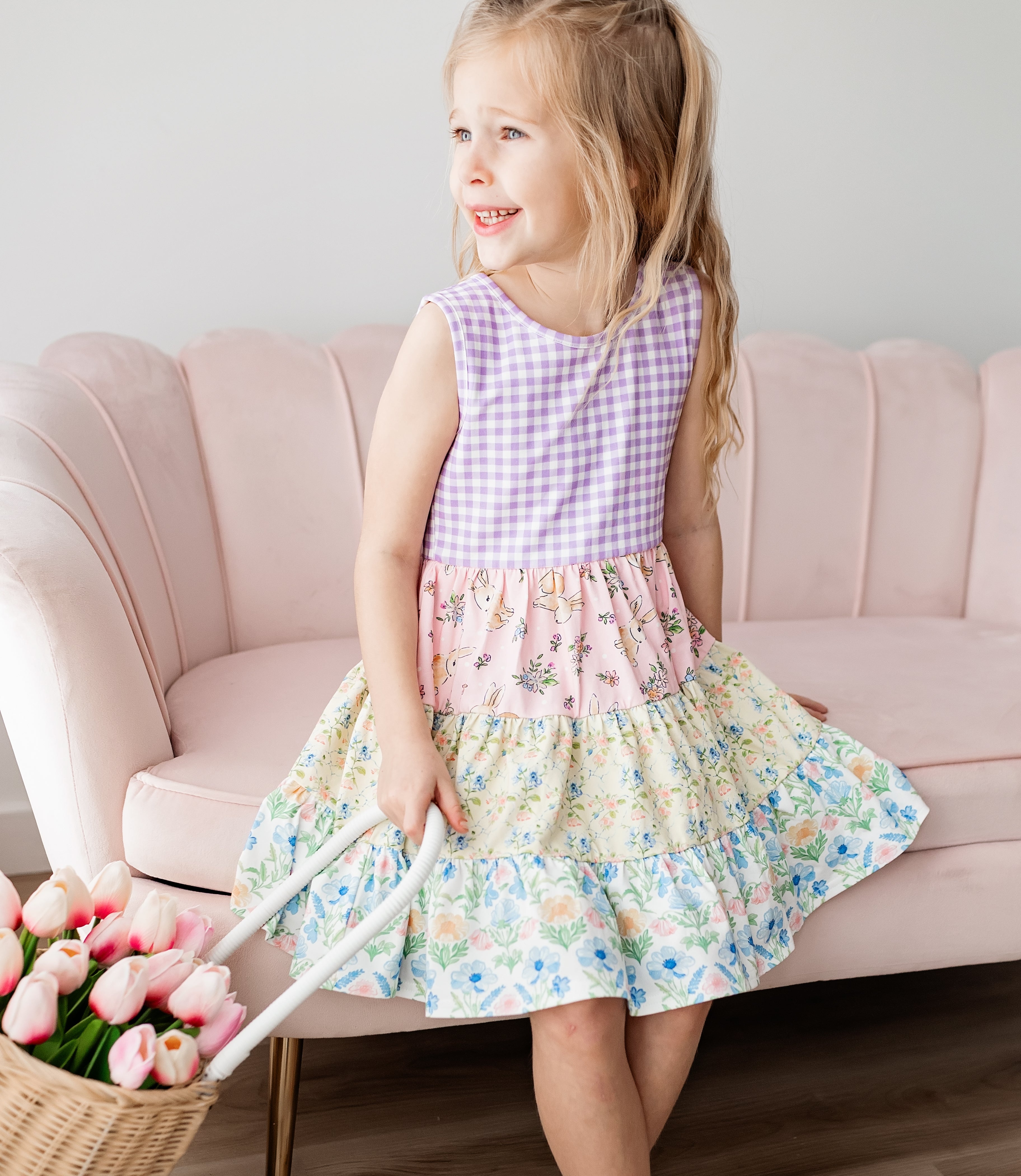 Annistyn Dress - Bunny Bliss