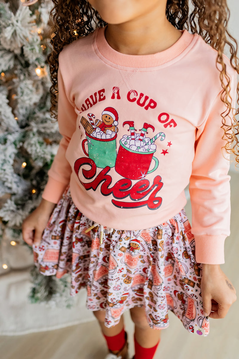 Luna Sweatshirt - Have a Cup of Cheer