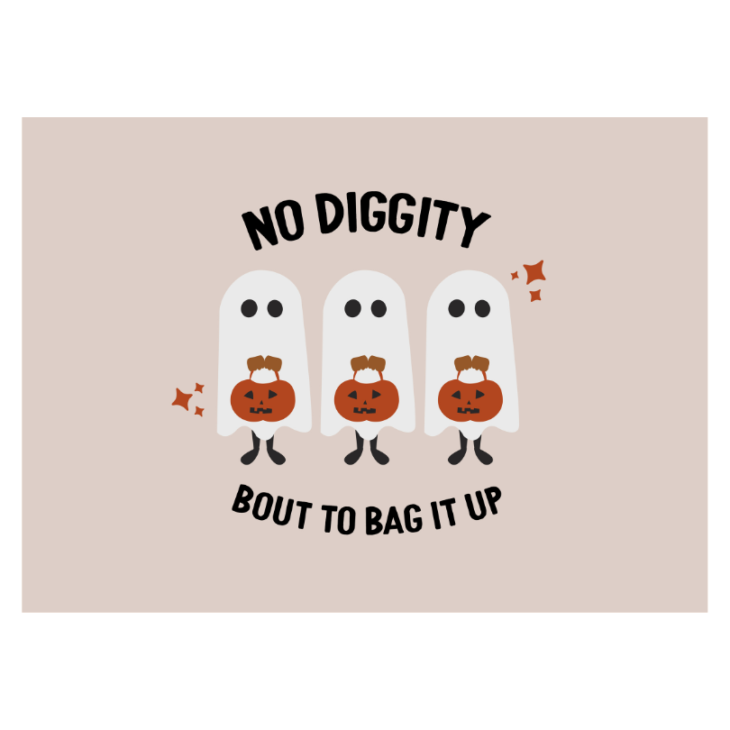 No Diggity Banner 36 X 26"
