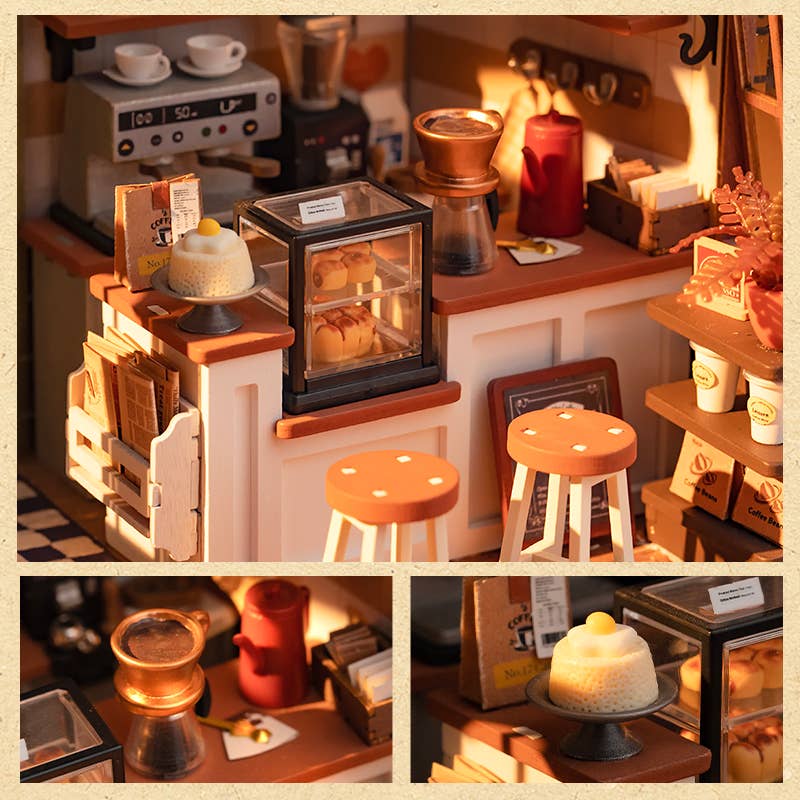 Café Rolife DIY Miniature House