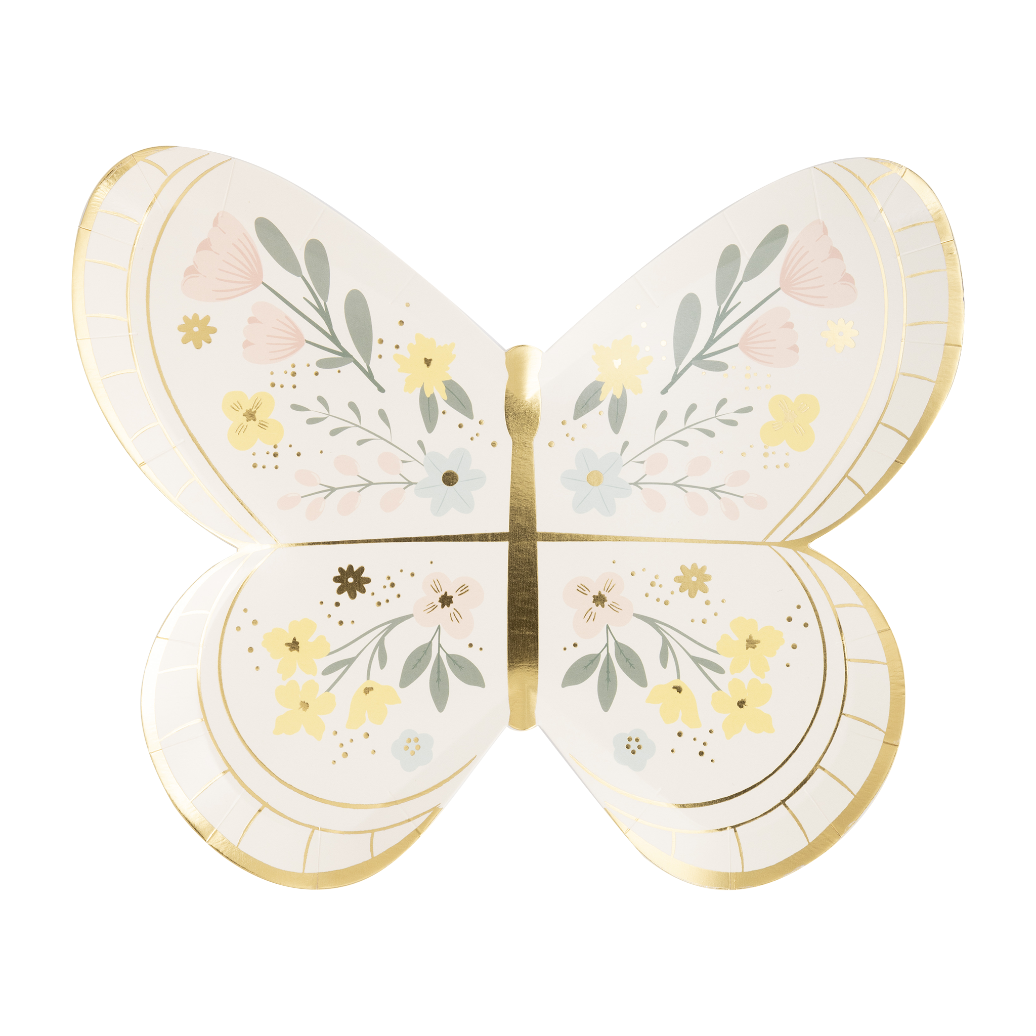 Butterfly Plates - 8 PK