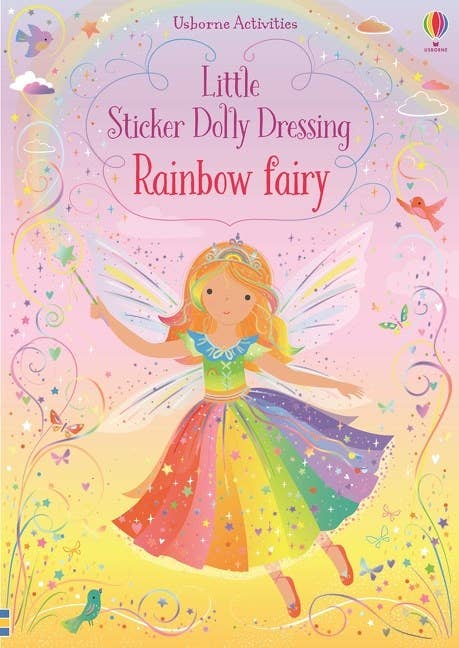 Little Sticker Dolly Dressing Rainbow Fairy : Usborne