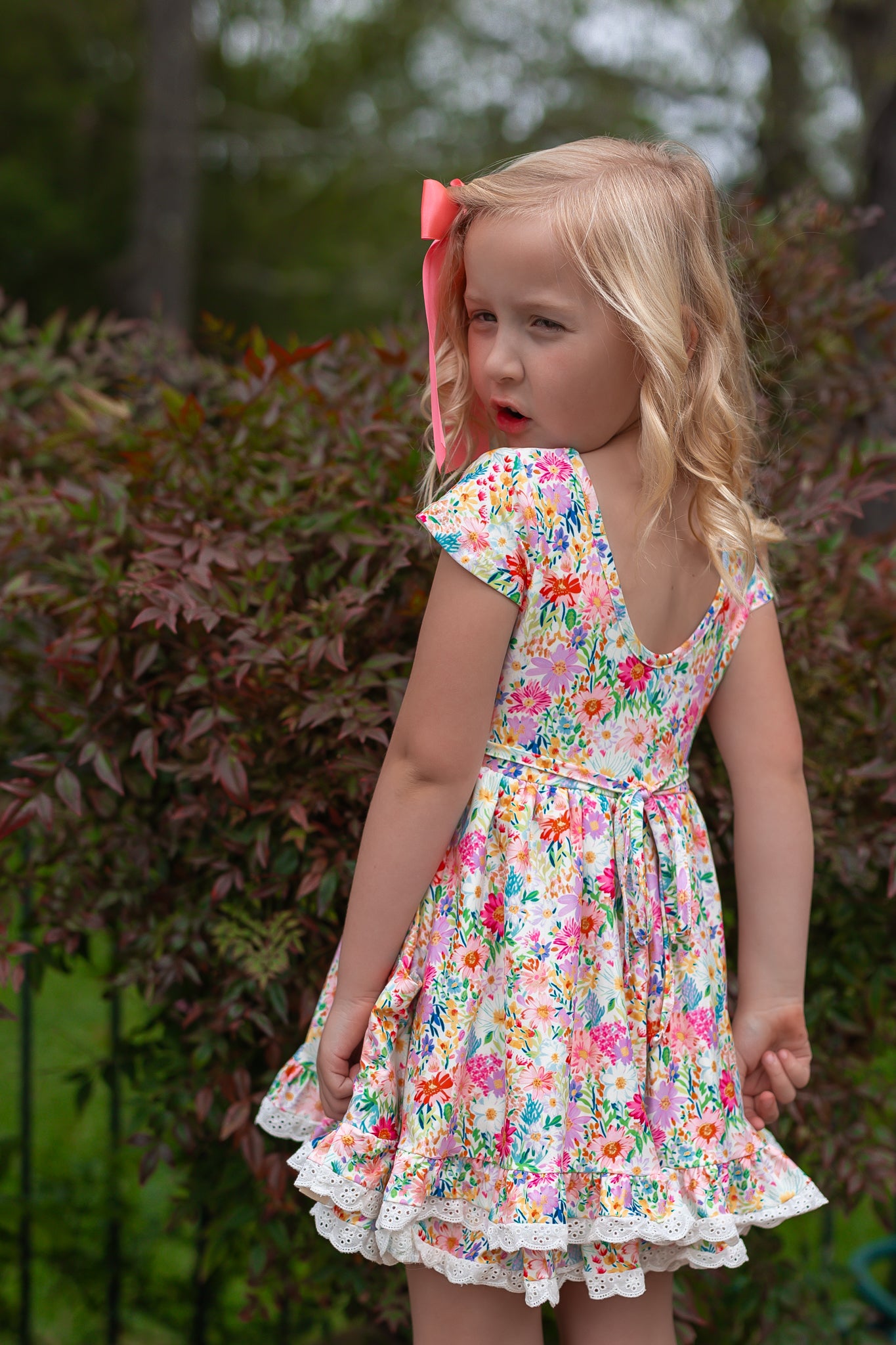 Myra Dress - Wildflower Waltz