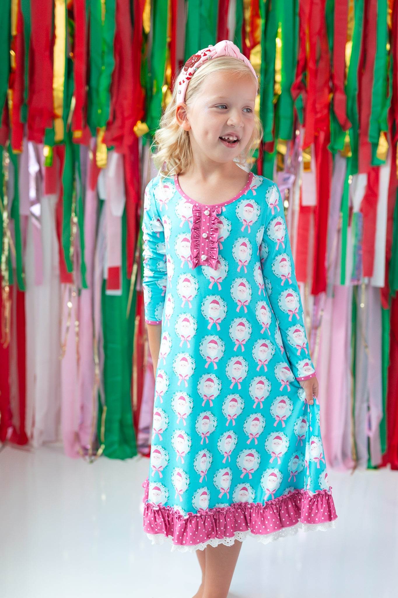Loungewear Gown - Teal Tidings (Pre-Order)