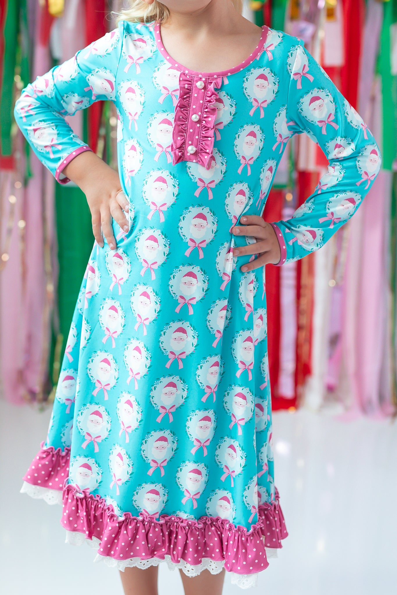 Loungewear Gown - Teal Tidings (Pre-Order)