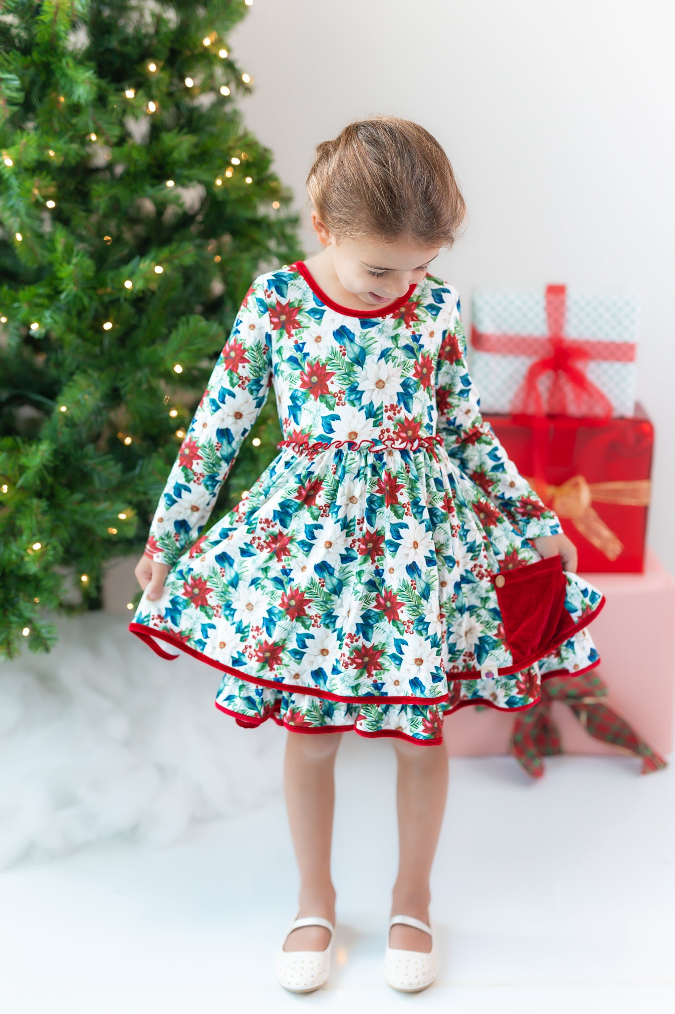 Myra Knit Dress - Snowberry (Pre-Order)