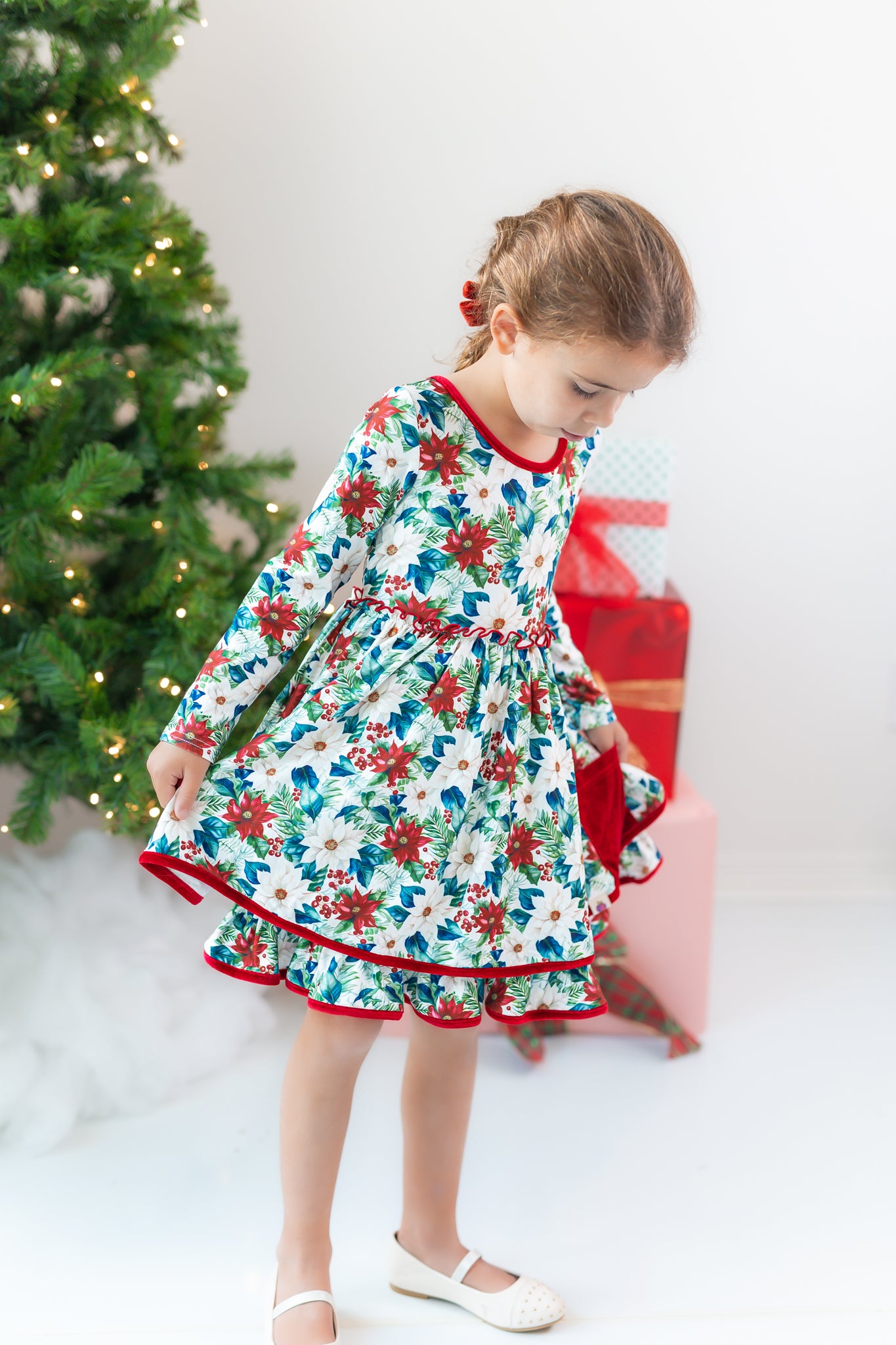 Myra Knit Dress - Snowberry (Pre-Order)
