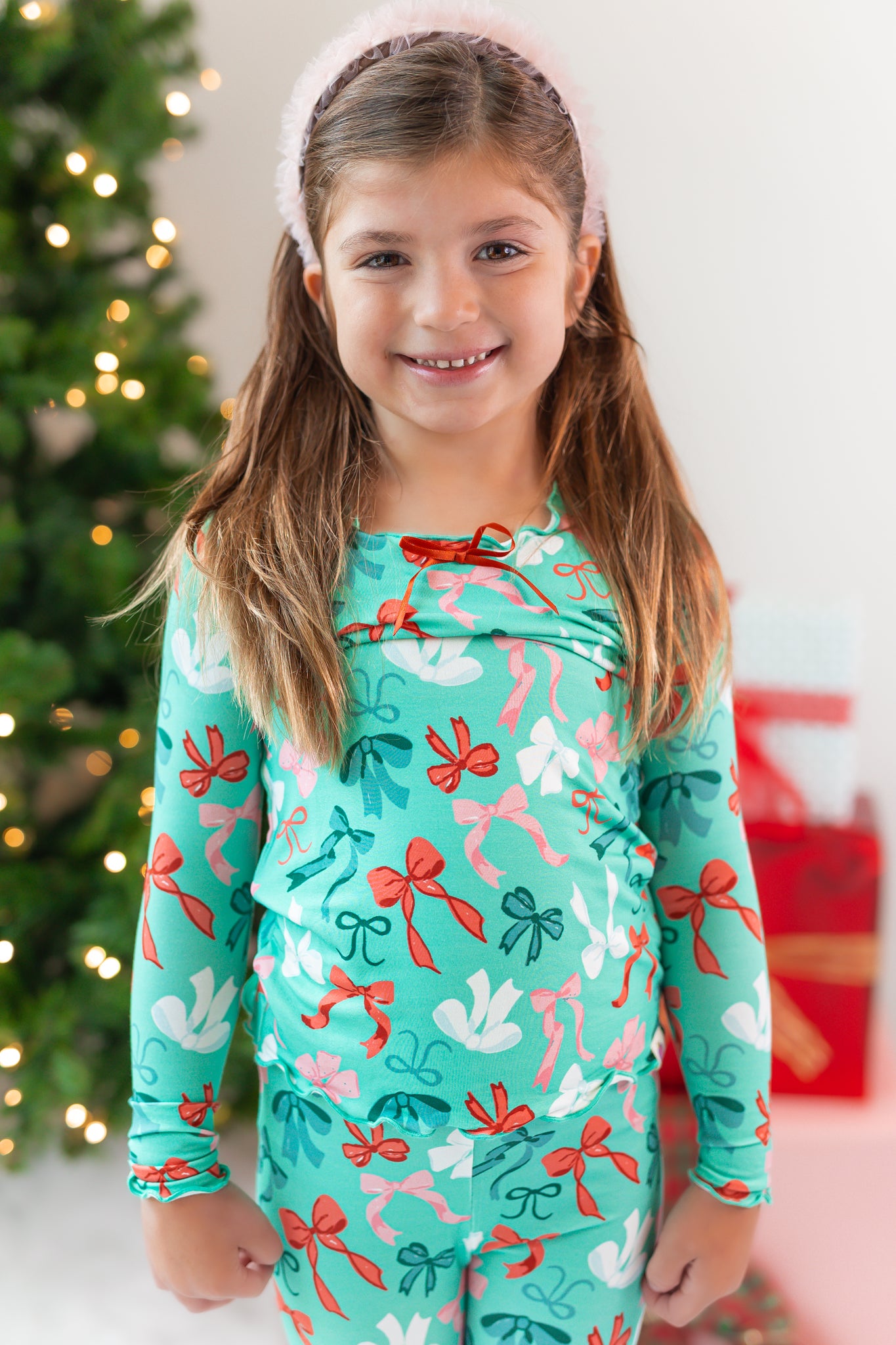 Loungewear Set - Merry Bows (Pre-Order)