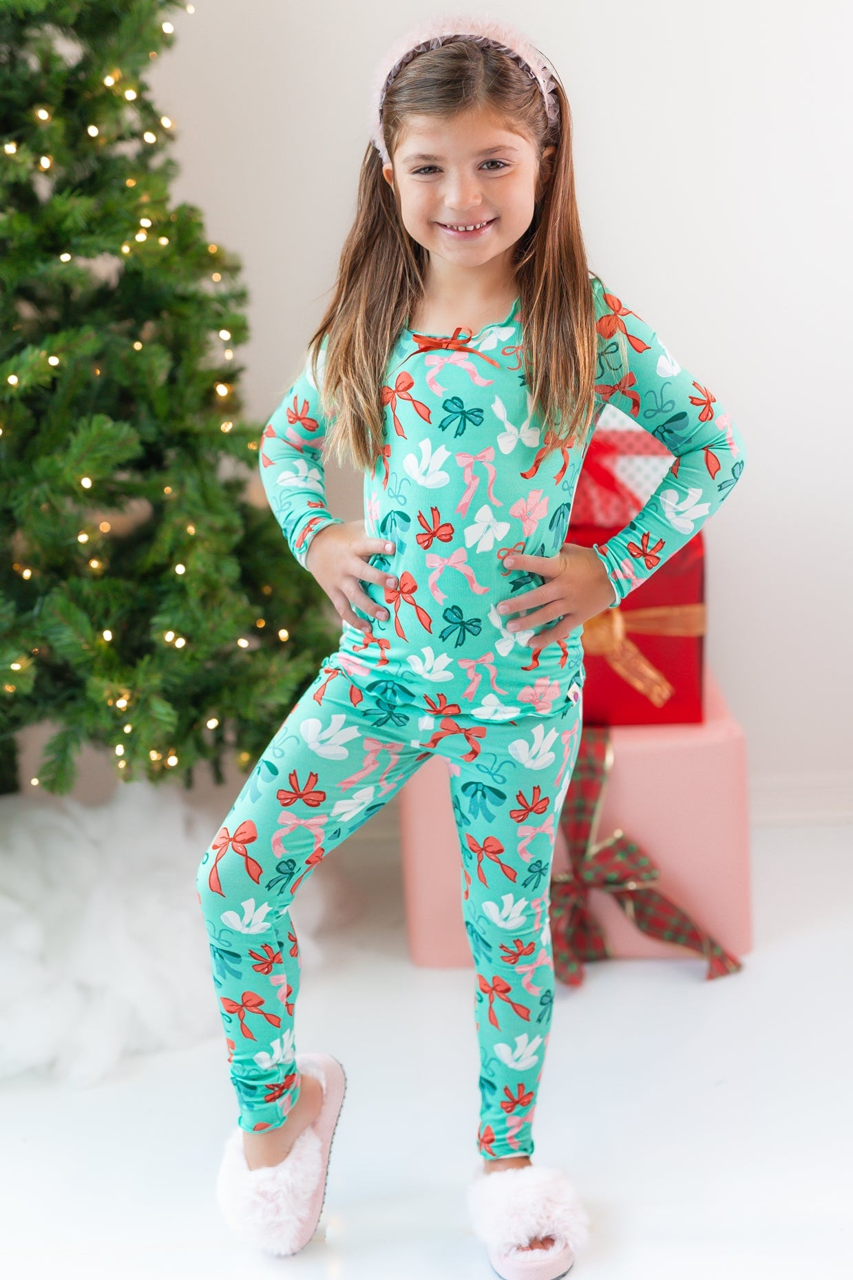 Loungewear Set - Merry Bows (Pre-Order)
