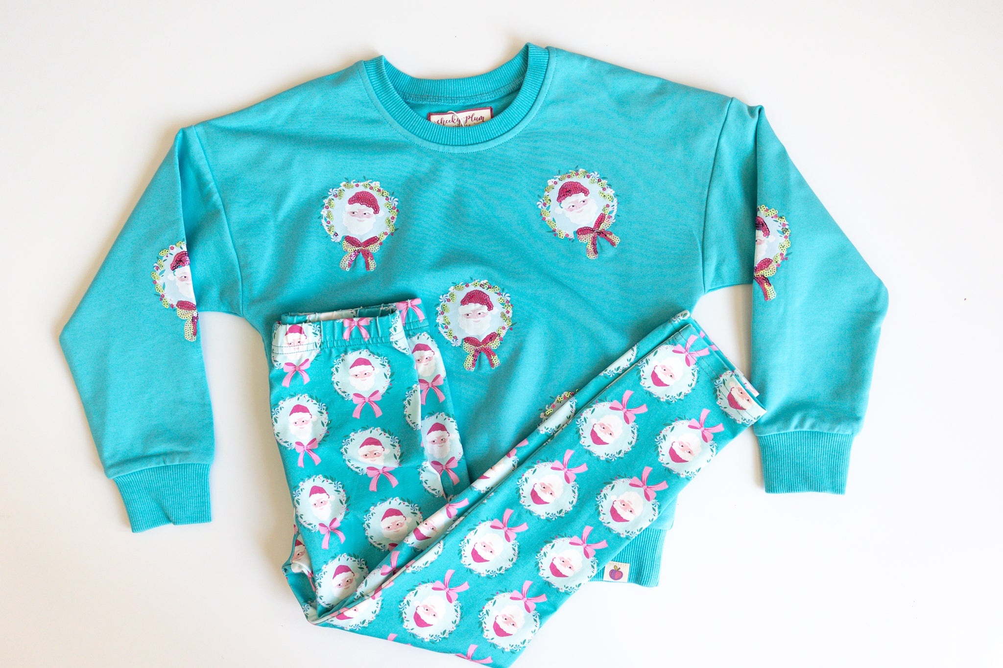 Leggings - Teal Tidings (Pre-Order)