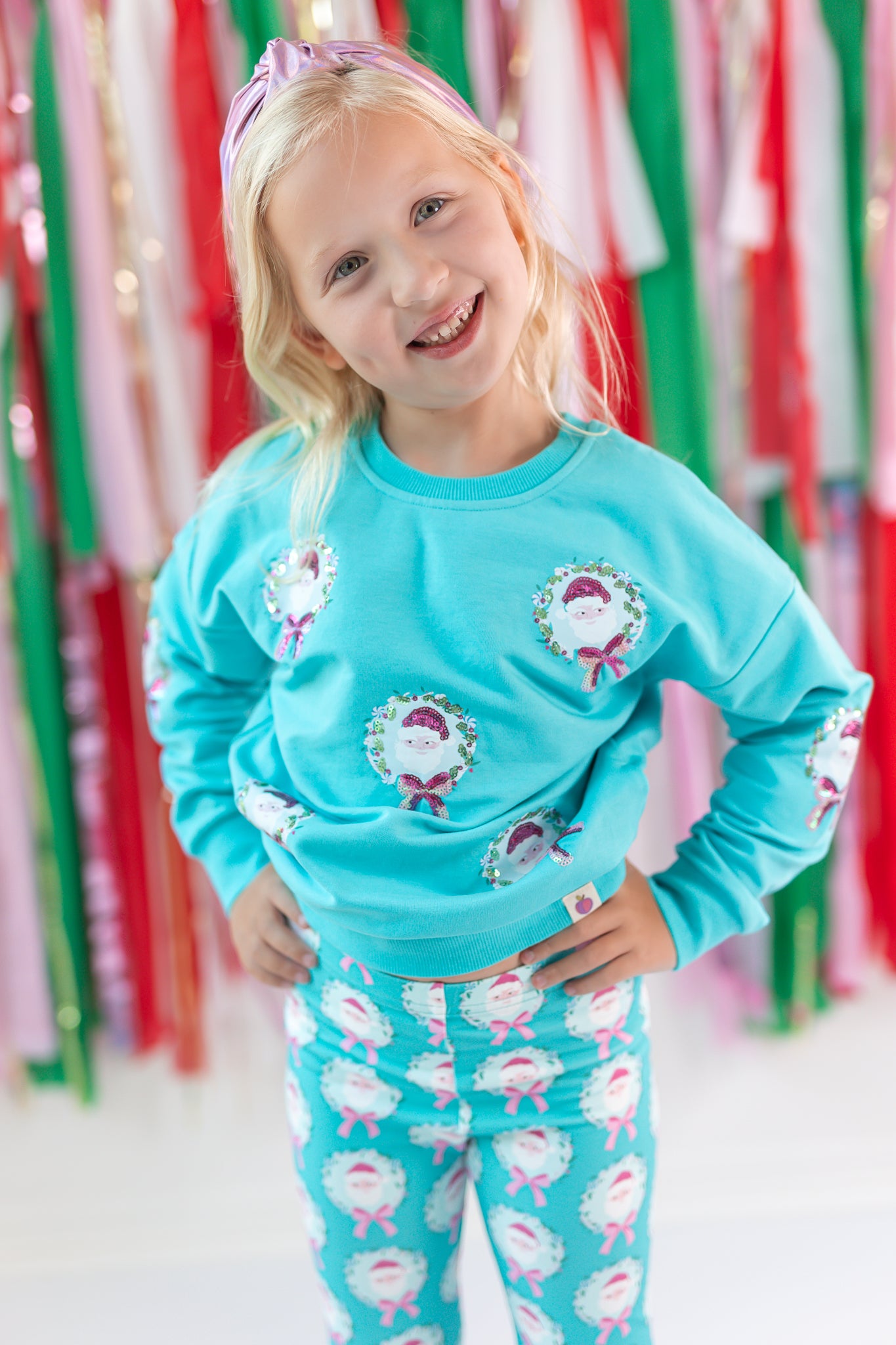 Sequin Sweater - Teal Tidings (Pre-Order)