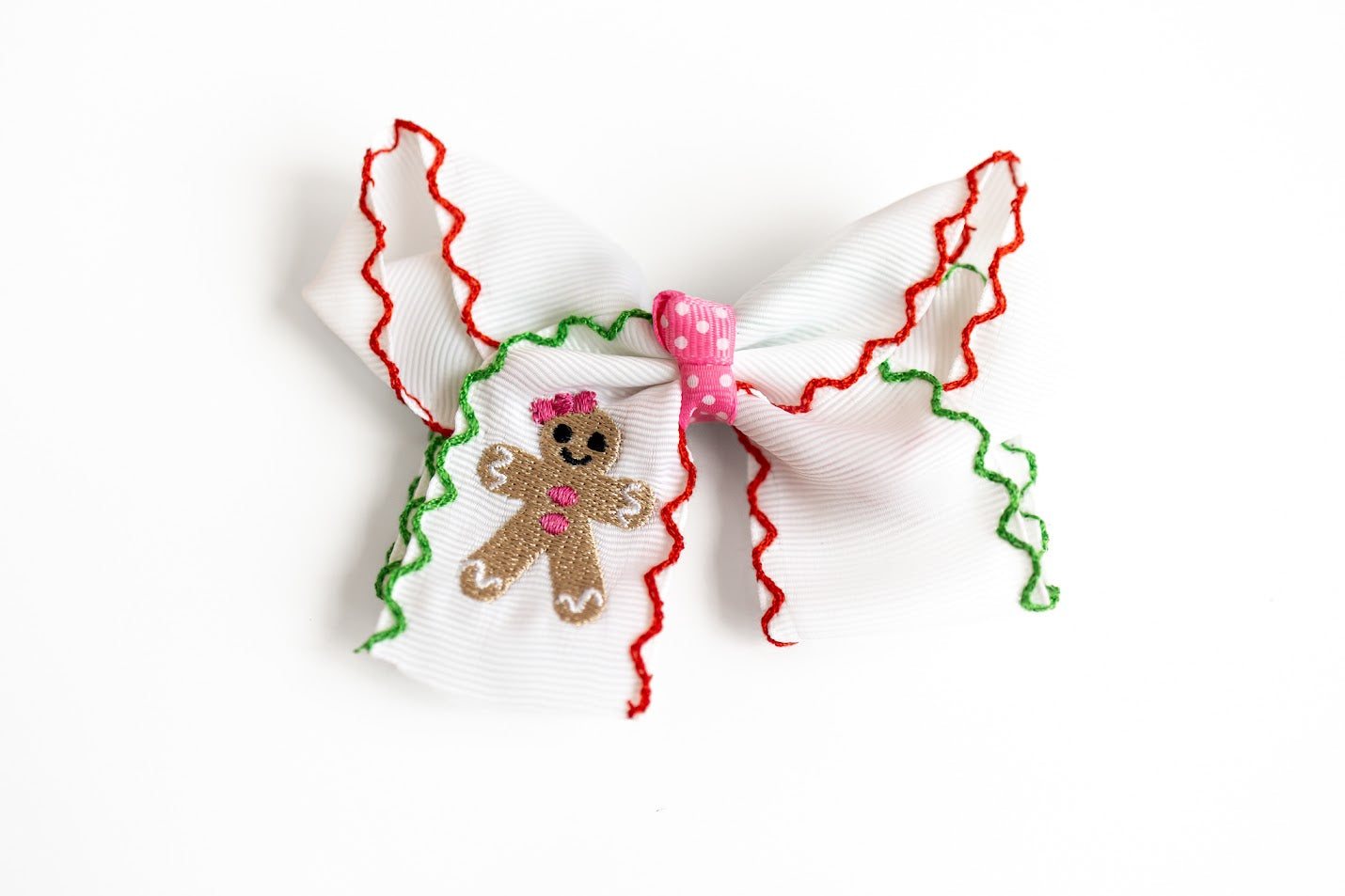 Gingerbread Beauty Hair Bow Set