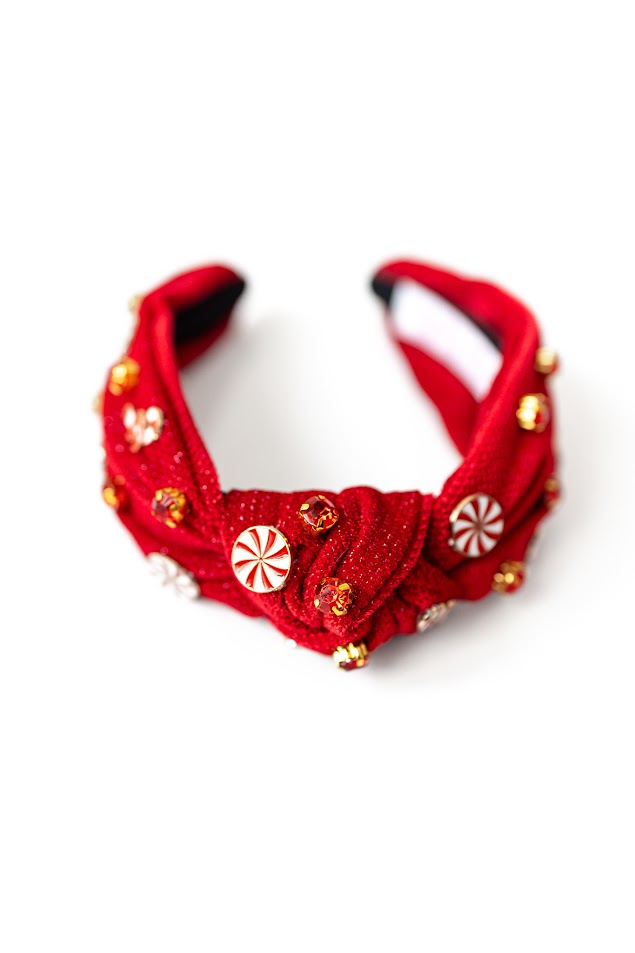 Beaded Headband - Peppermint Twist