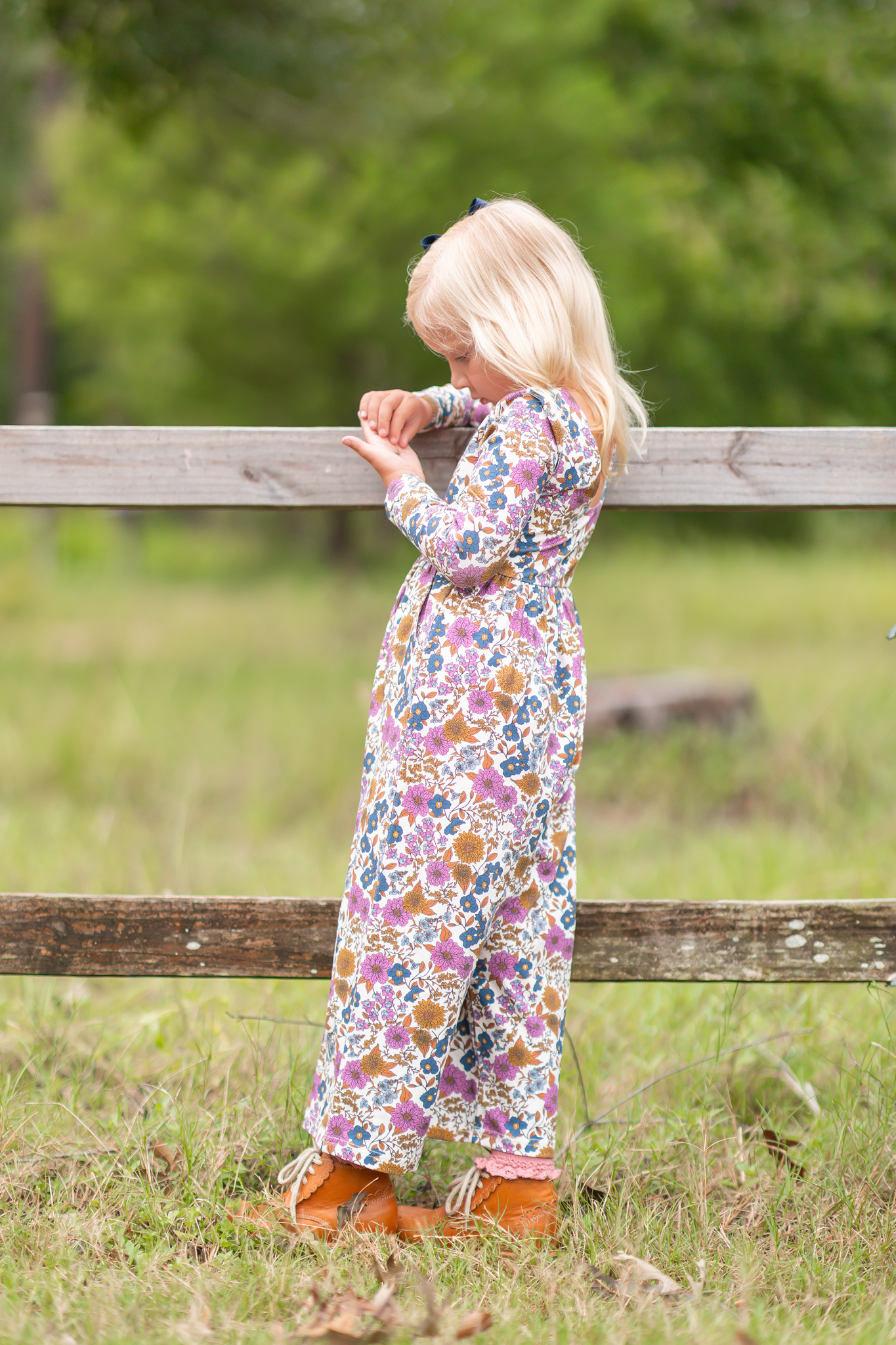 Ivy Romper - Violet Fields