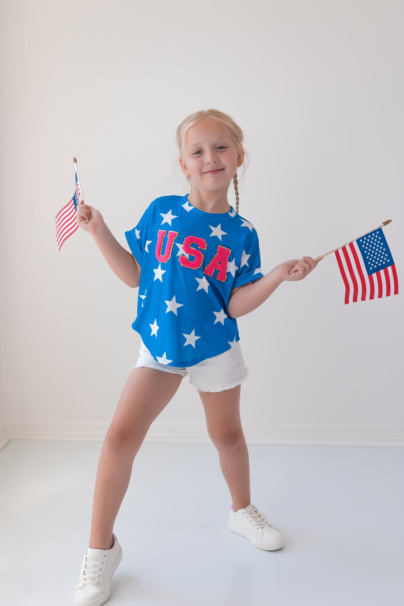 Patch Tee - USA Star