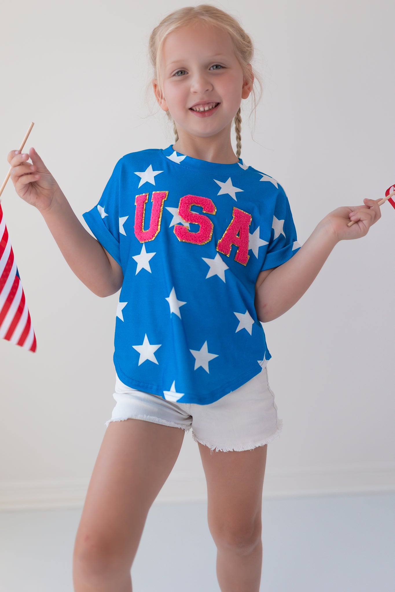 Patch Tee - USA Star