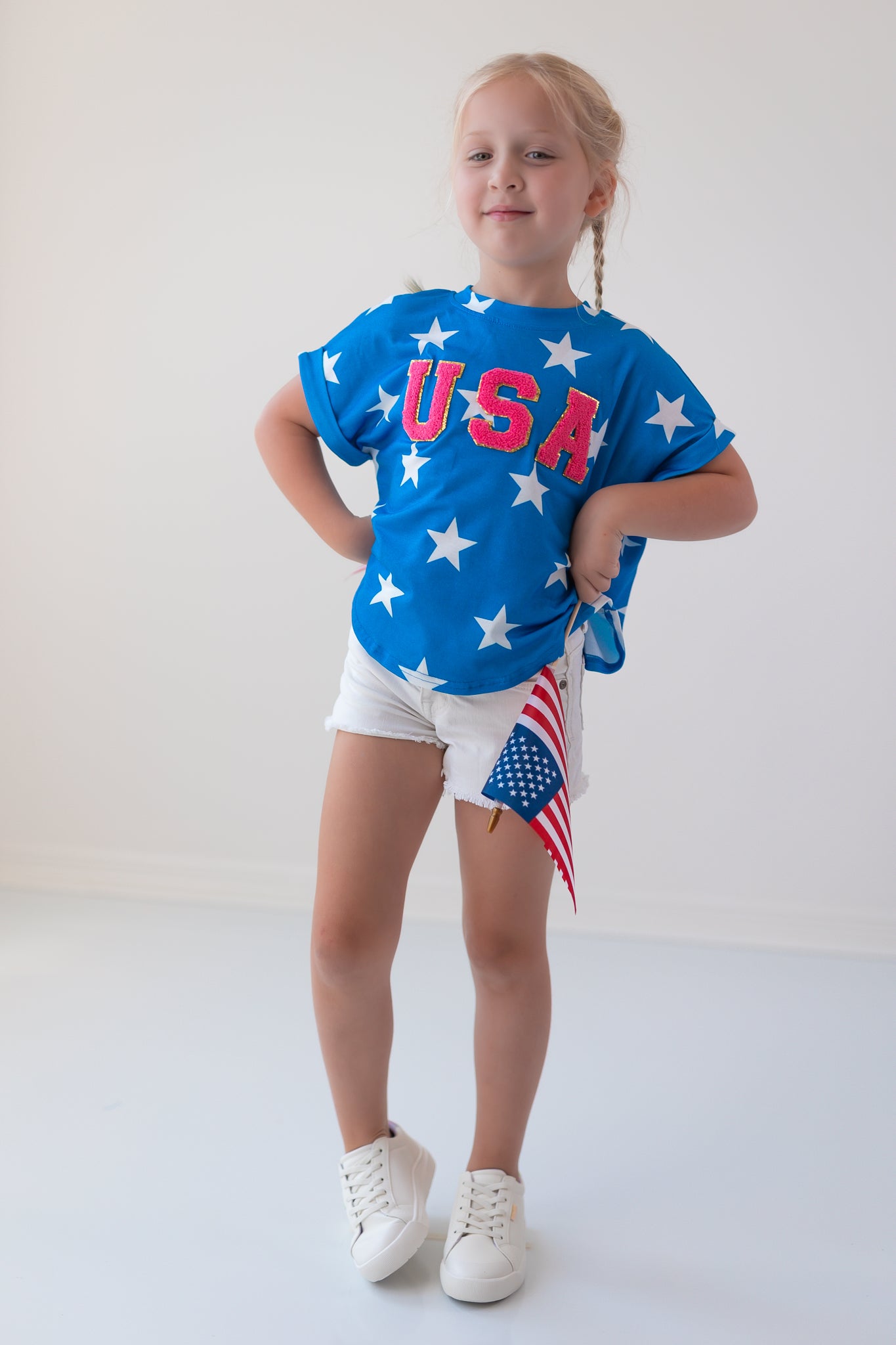 Patch Tee - USA Star
