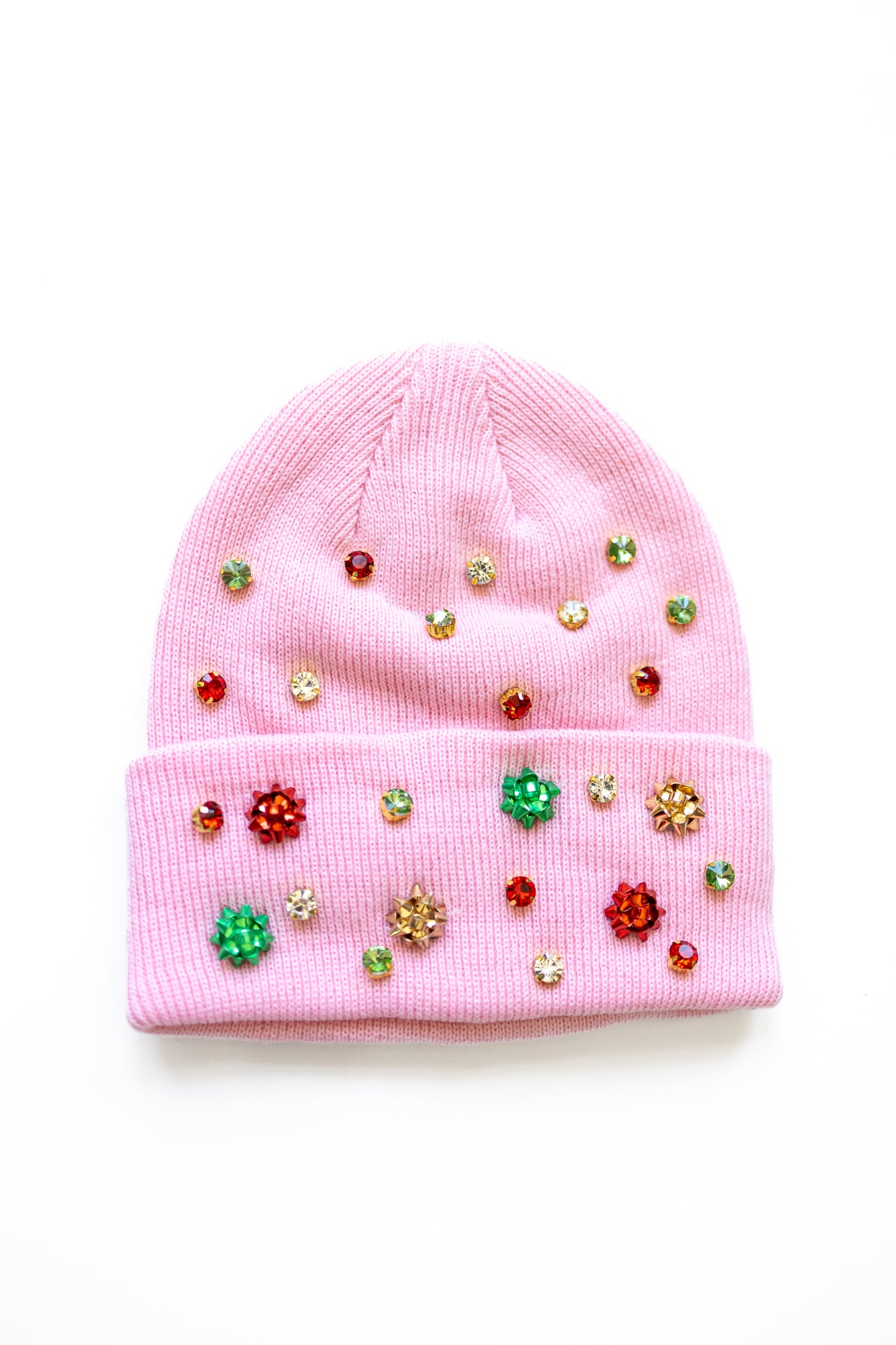 Knit Beanie - Merry Glitzmas